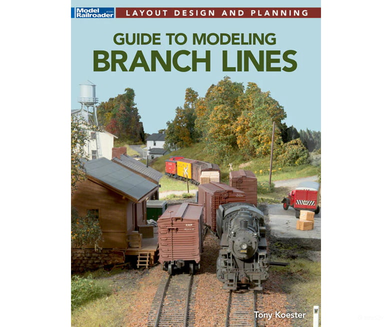 Kalmbach 12855 Guide to Modeling Branch Lines - Softcover 128 Pages Books