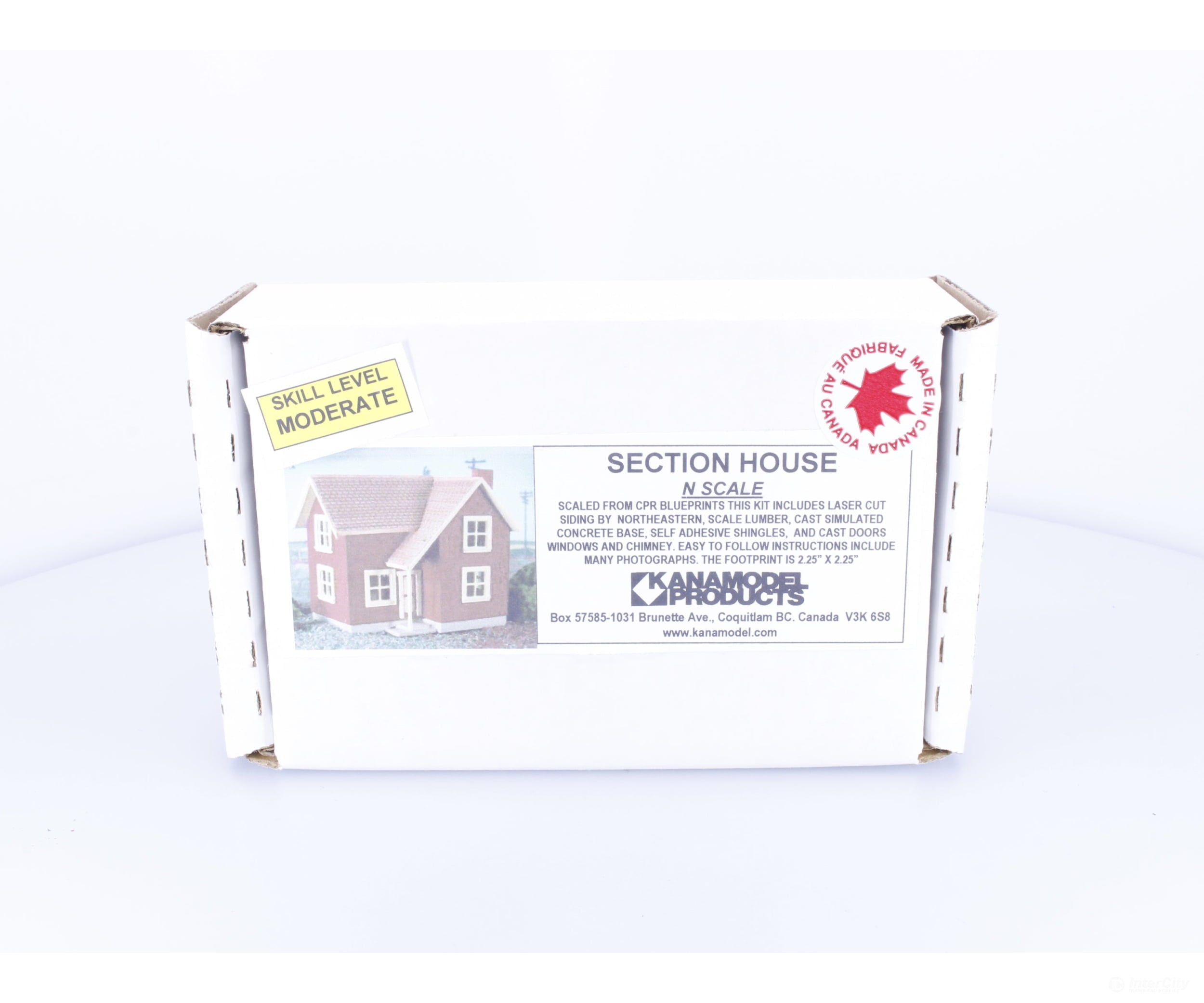 Kanamodel Products 6005 N Section House Canadian Pacific (CP) - Structures