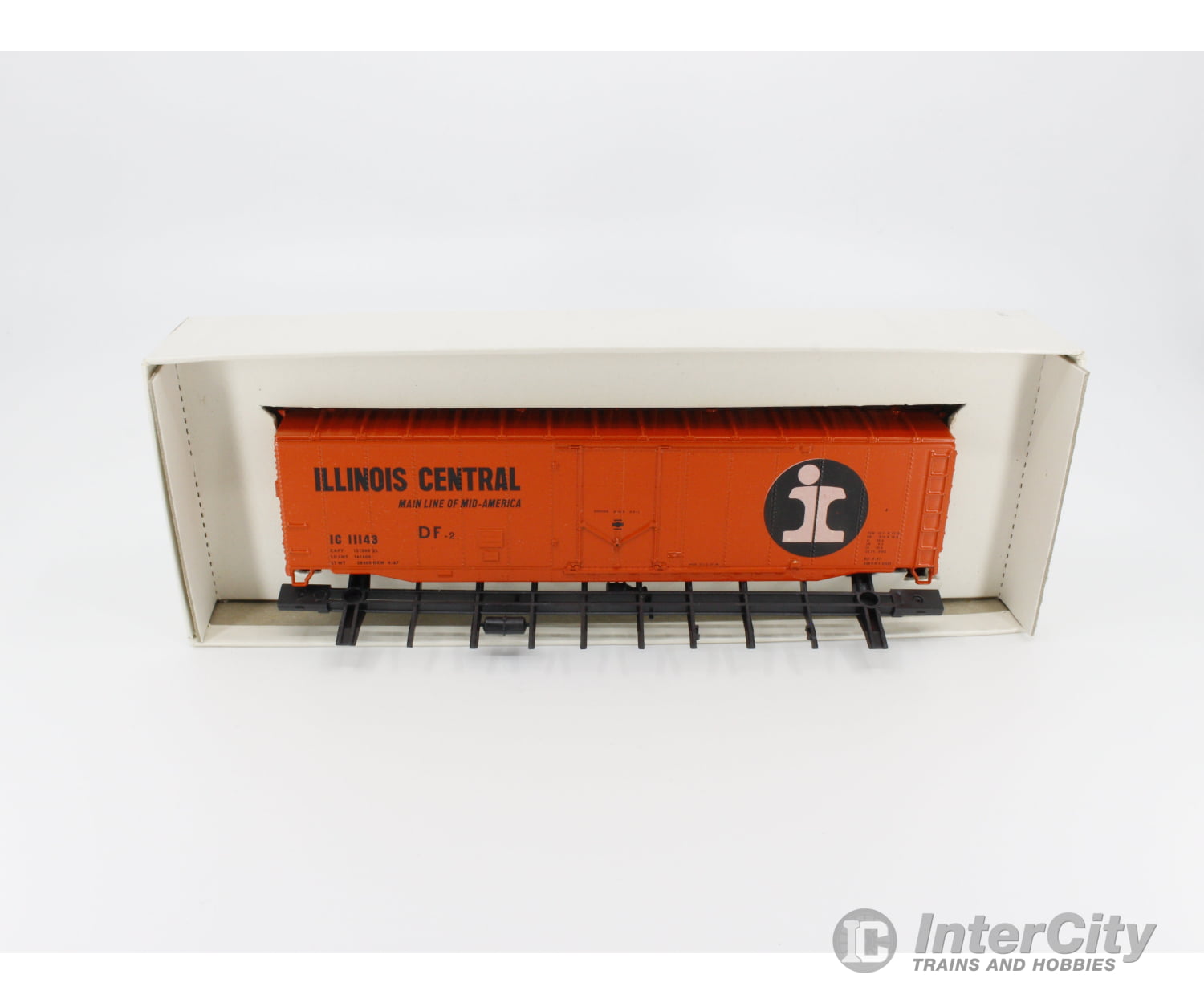 Kar-Line 562 Ho 50’ Plug Freight Car Illinois Central (Ic) 11143 Cars