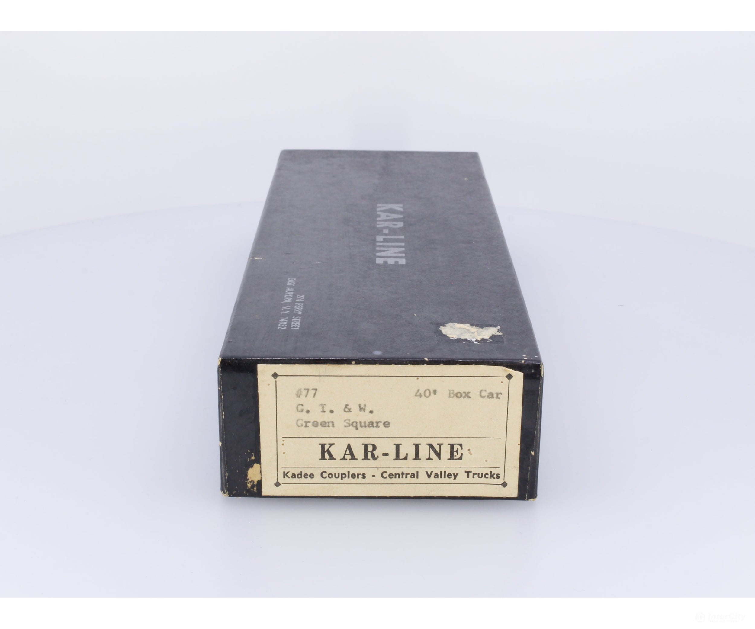 Kar-Line 77 HO 40’ Box Car Grand Trunk Western (GTW) 591974 Freight Cars