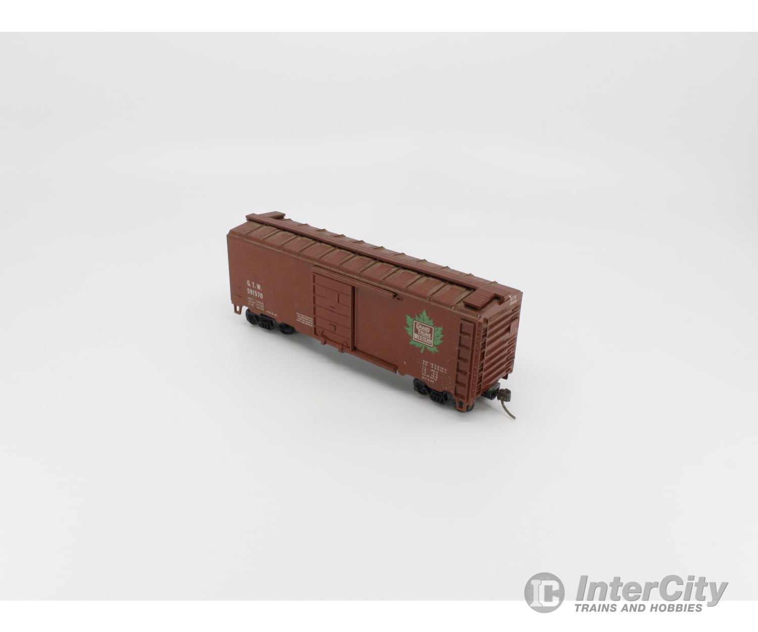 Kar-Line 78 Ho 40’ Box Freight Car Grand Trunk Western (Gtw) 591570 Cars