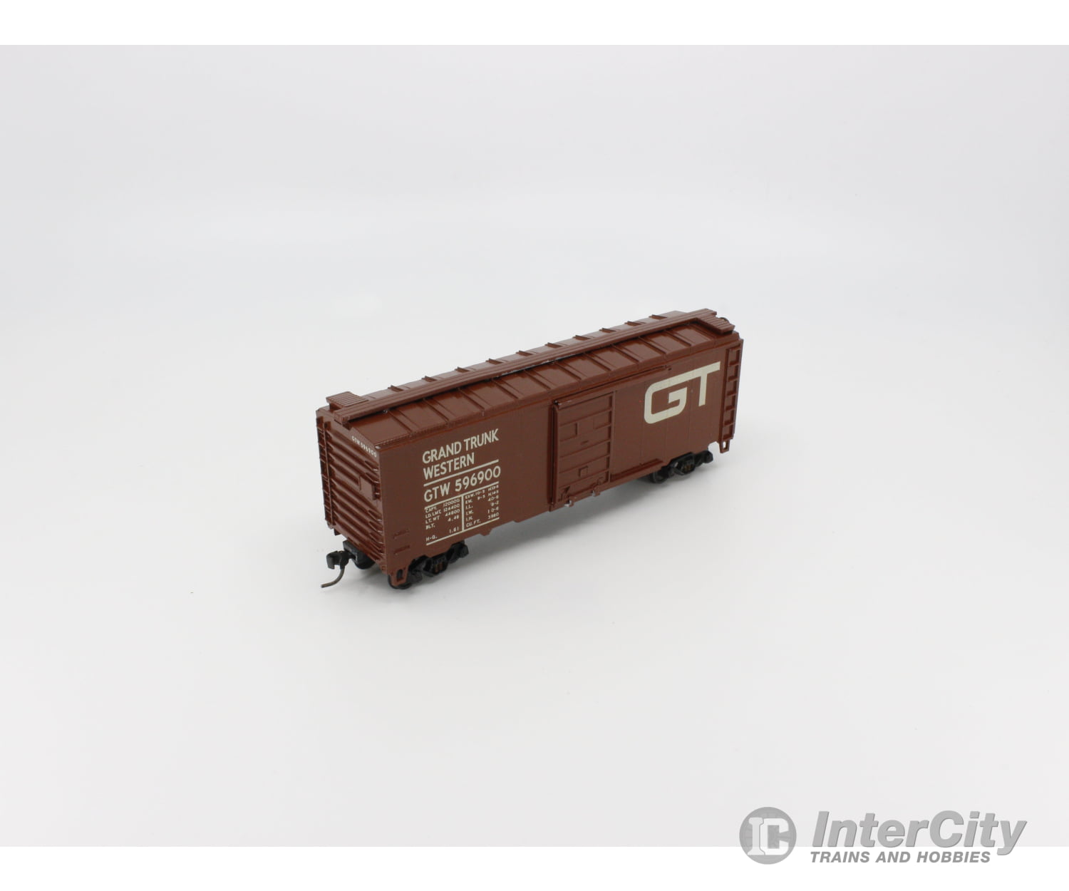 Kar-Line 79 Ho 40’ Box Freight Car Grand Trunk Western (Gtw) 596900 Cars