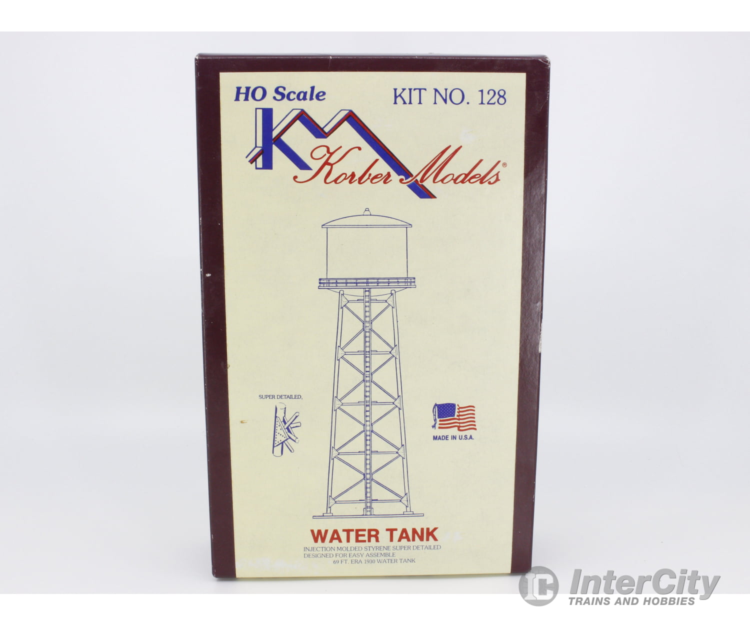 Karber Models 128 Ho Water Tank Kit Structures