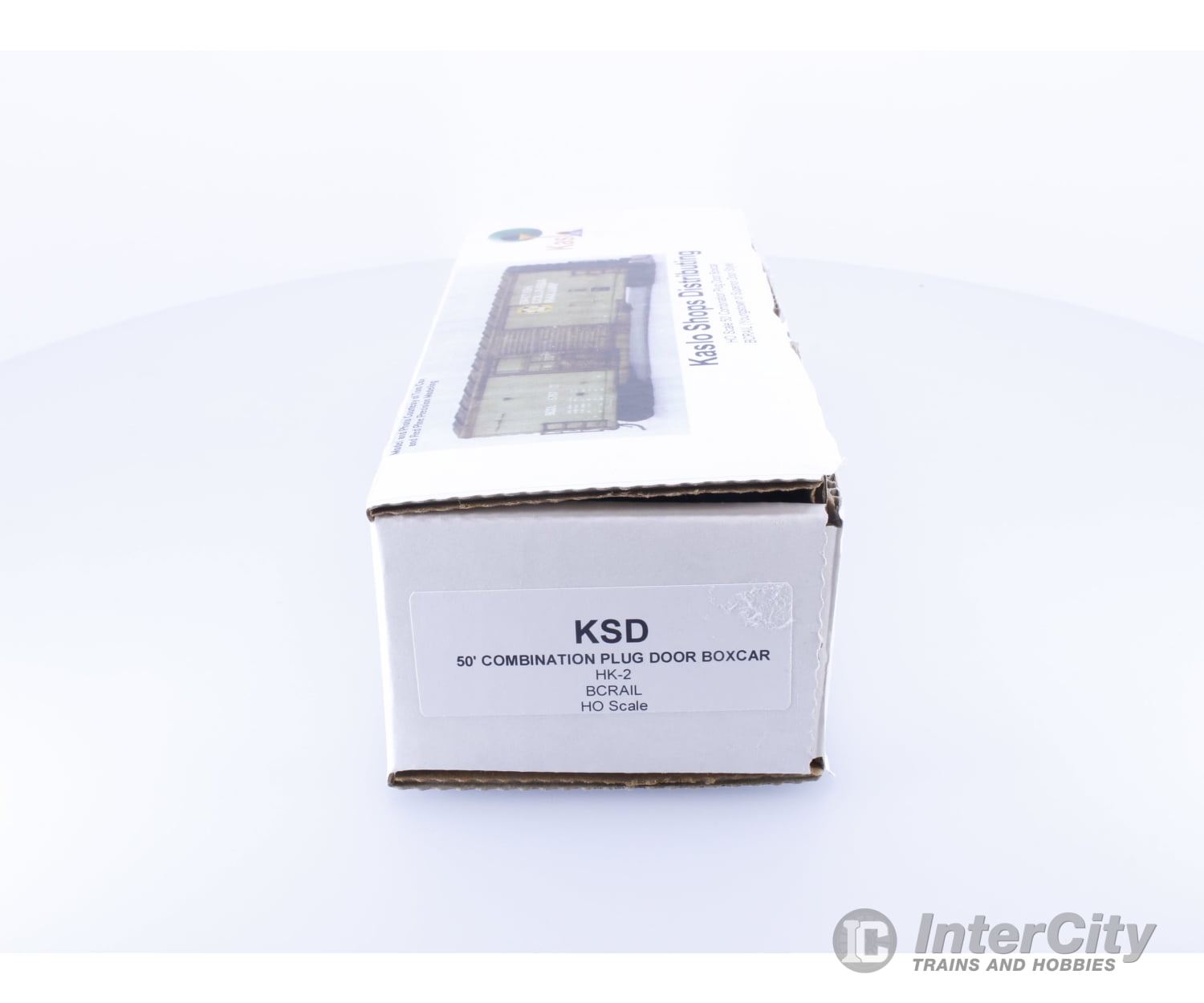 Kaslo Shops HK-2 HO 50’ Combination Door Boxcar Kit BC Rail (BCOL) Freight Cars