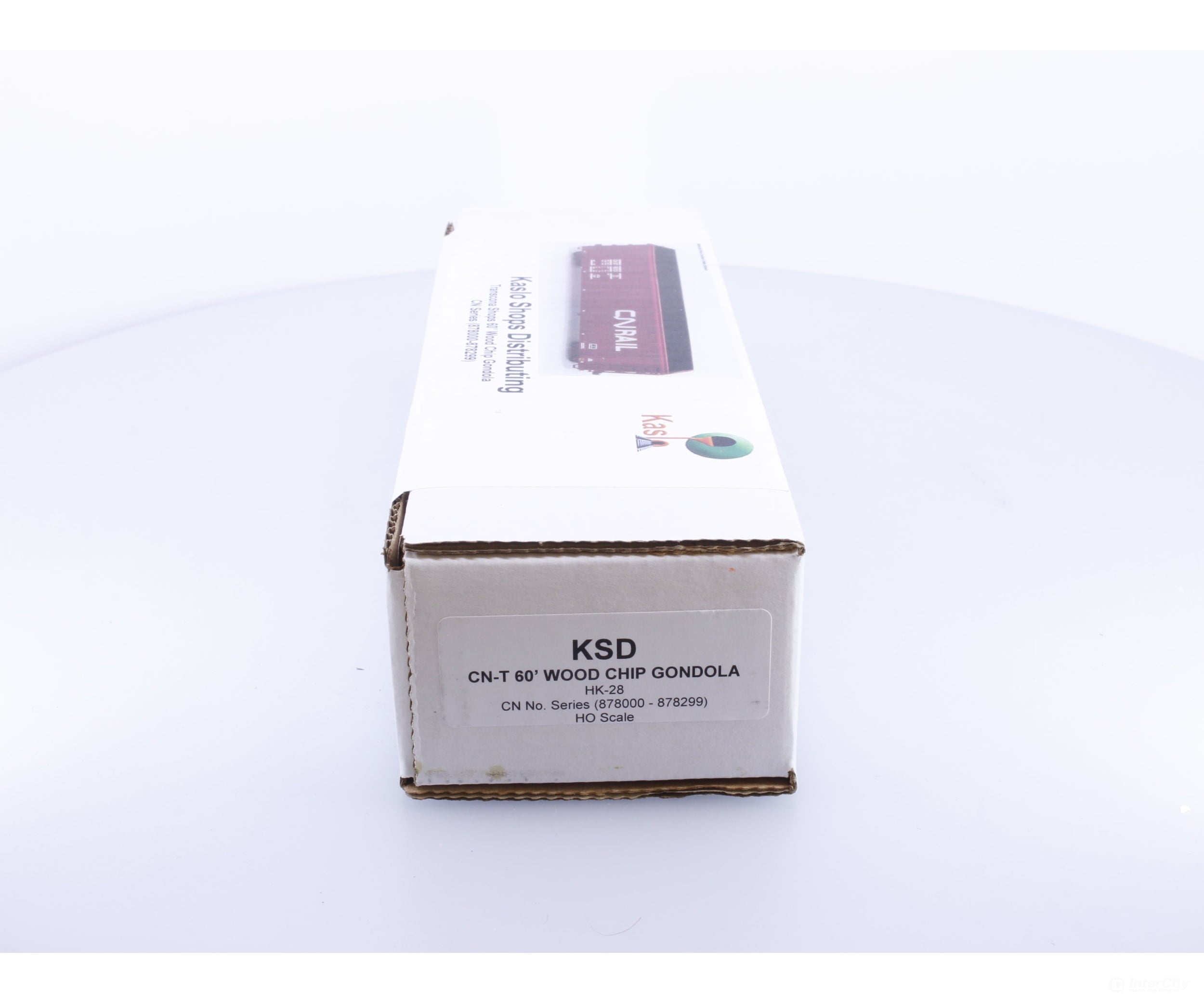 Kaslo Shops HK-28 HO CN-T 60’ Woodchip Gondola Kit Series 878000-878299 Canadian National (CN) - Freight Cars