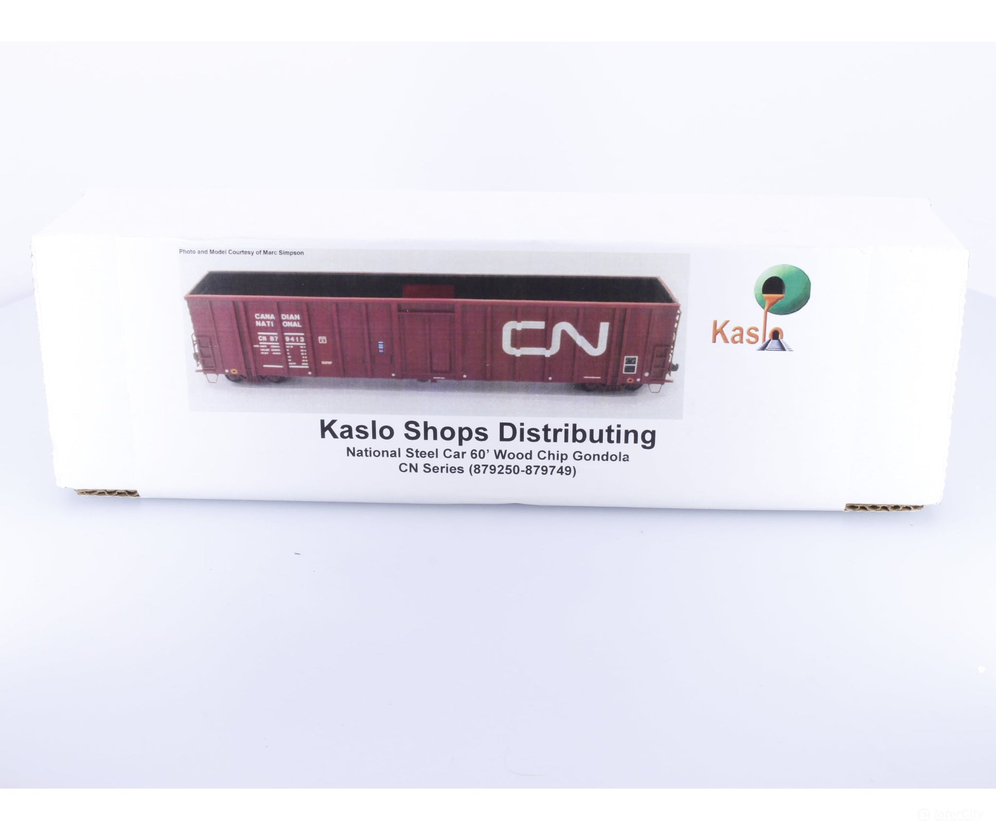 Kaslo Shops HK-29 HO NSC 60’ Woodchip Gondola Kit Series 879250-879749 Canadian National (CN) - Freight Cars