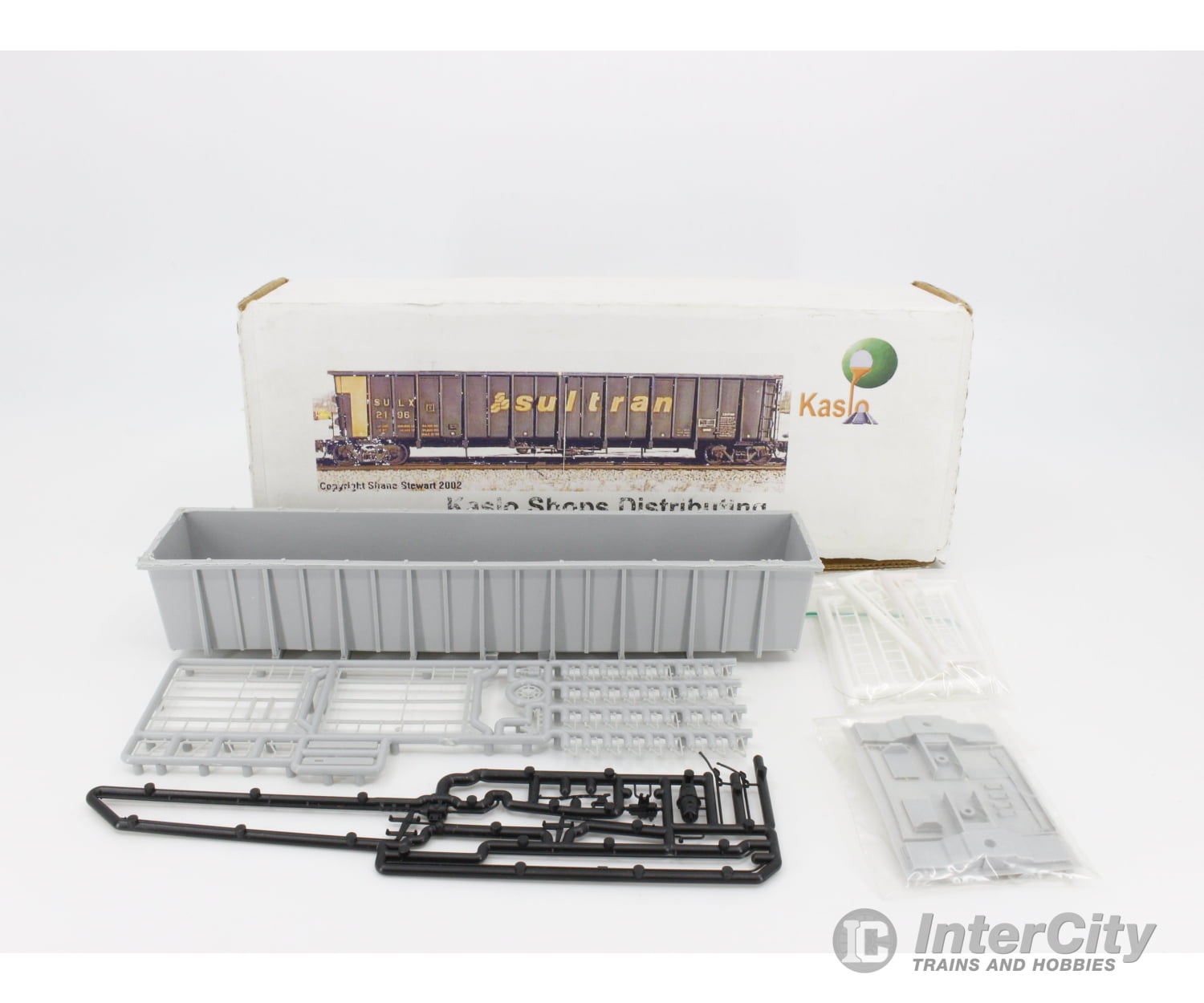 Other Hk-7 Ho 100 Ton Coal Gondola Freight Car Kit Canadian National (Cn) Cars