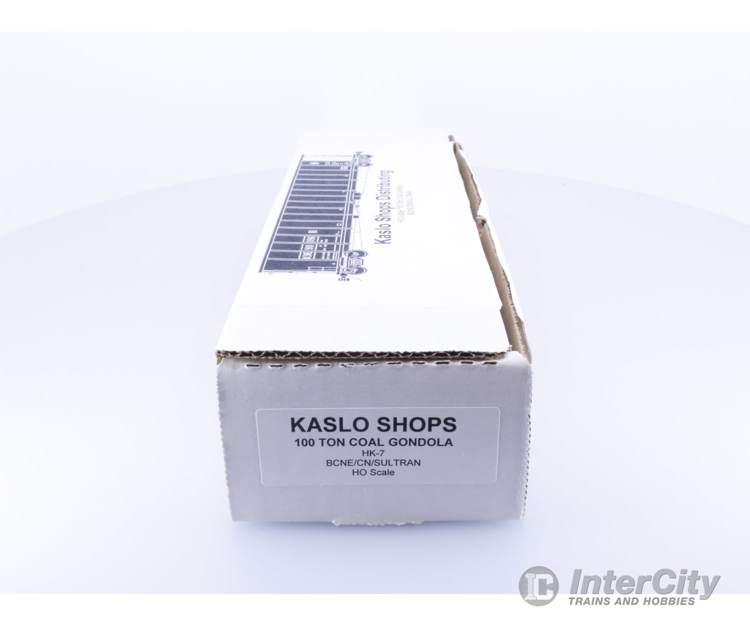 Kaslo Shops HK-7 HO 100 Ton Coal Gondola Kit British Columbia Railway (BCOL) Freight Cars