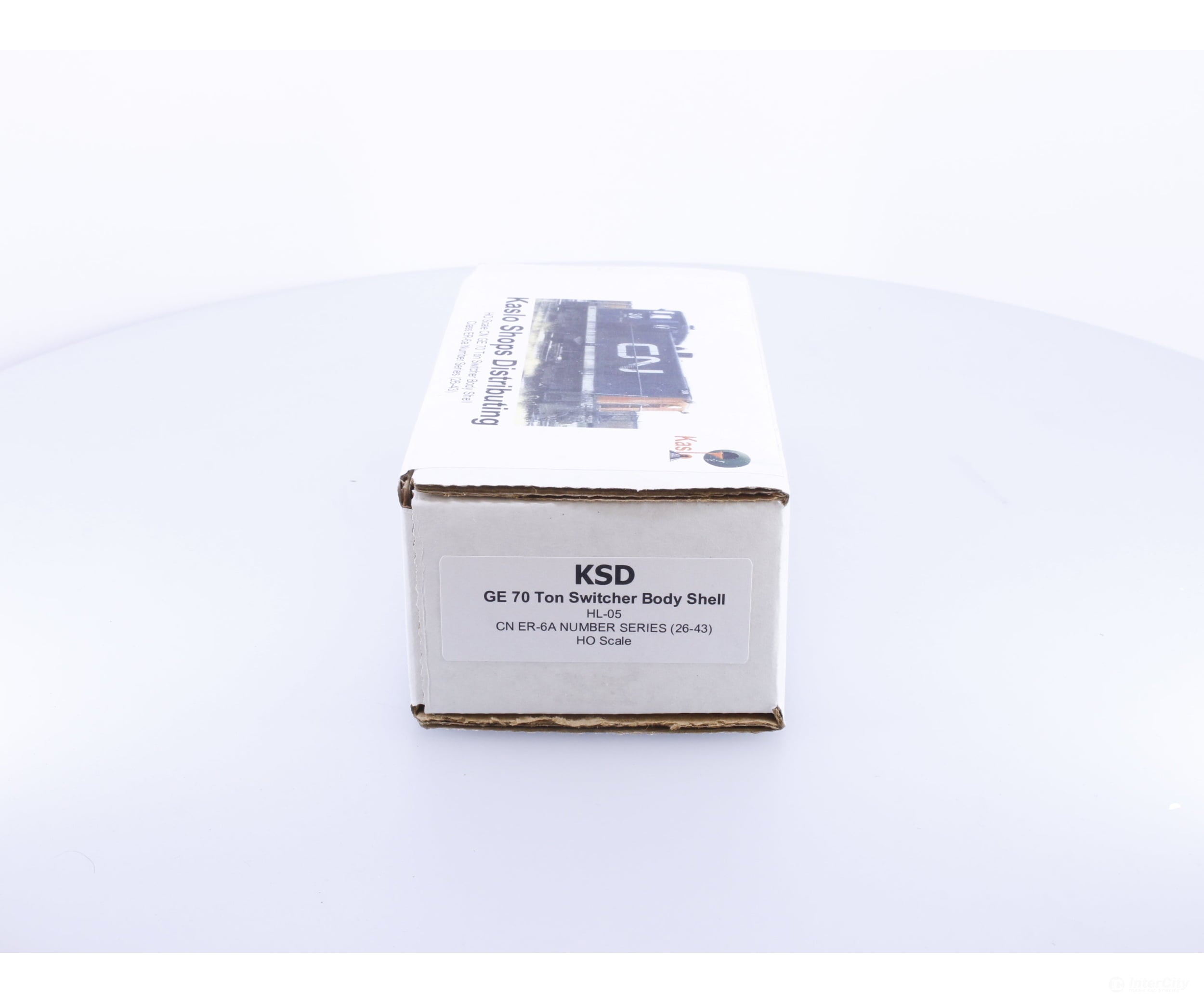 Kaslo Shops HL-05 HO GE 70 Ton Switcher Diesel Locomotive Body Shell Kit Series 26-43 Canadian National (CN)