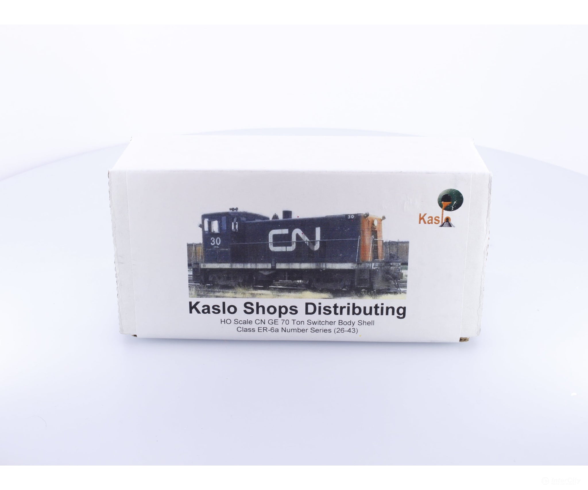 Kaslo Shops HL-05 HO GE 70 Ton Switcher Diesel Locomotive Body Shell Kit Series 26-43 Canadian National (CN)