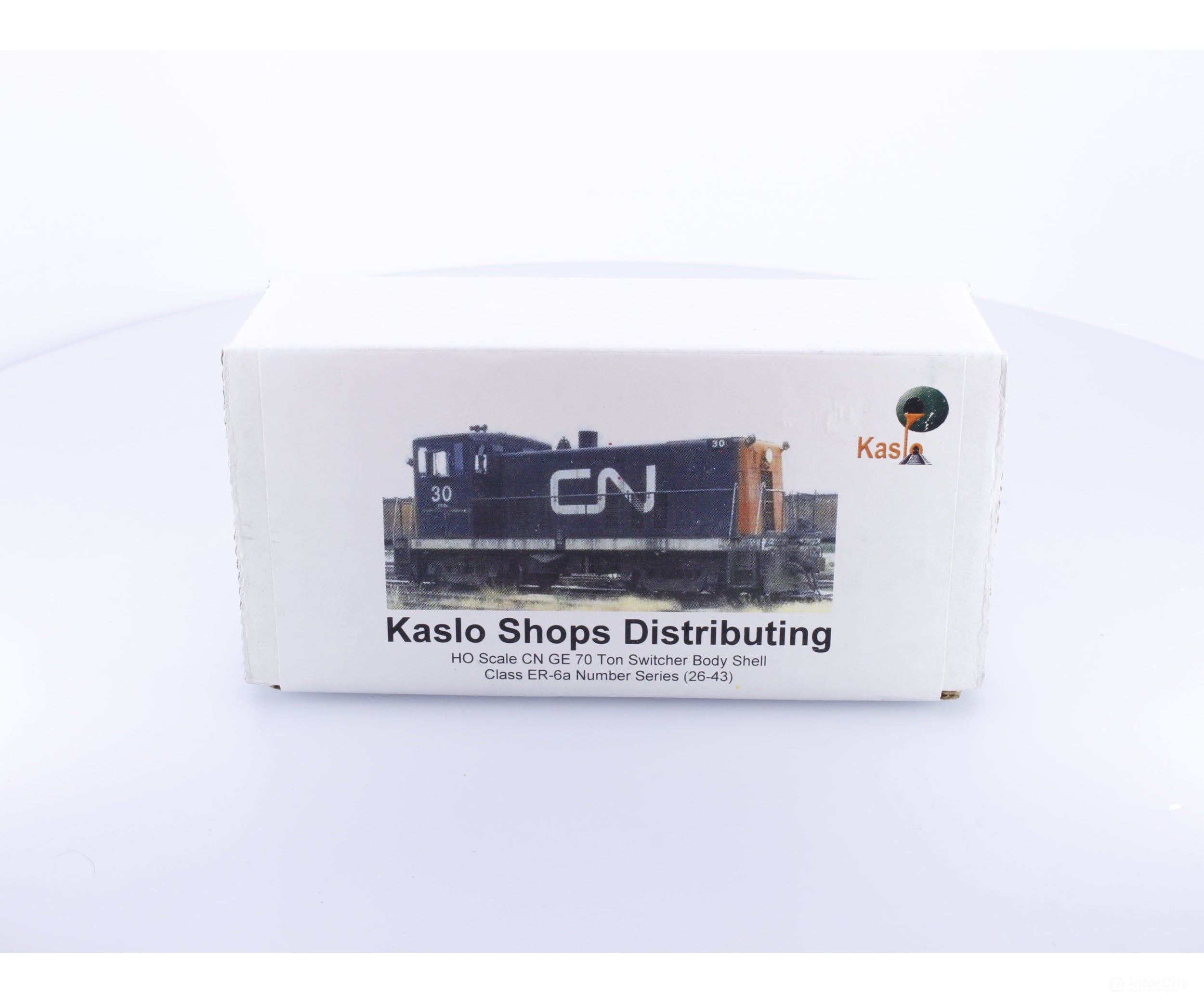 Kaslo Shops HL-05 HO GE 70 Ton Switcher Diesel Locomotive Body Shell Kit Series 26-43 Canadian National (CN)