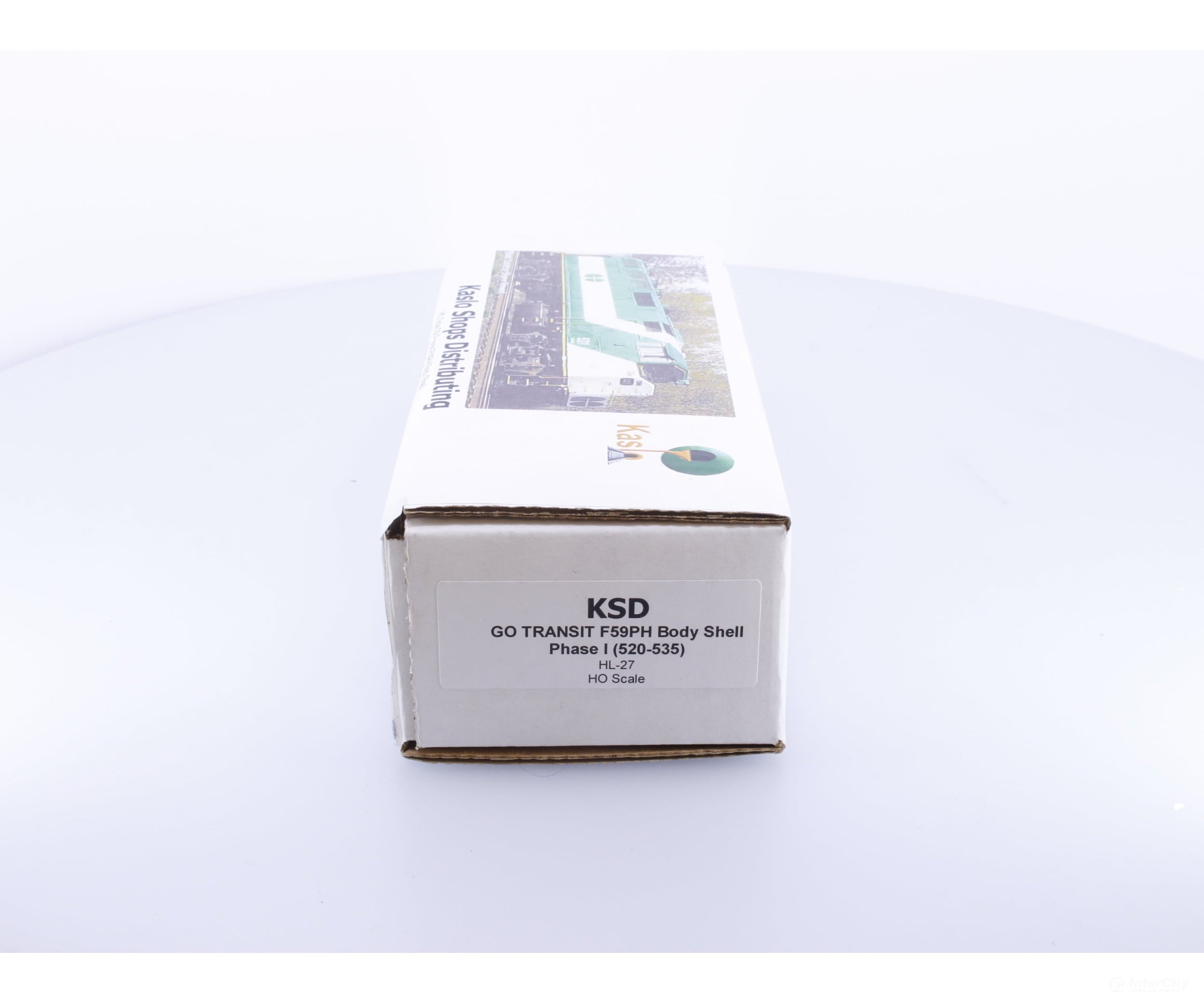Kaslo Shops HL-27 HO F59PH Phase I Diesel Locomotive Body Shell Kit Series 520-535 GO Transit (GOT) - Locomotives