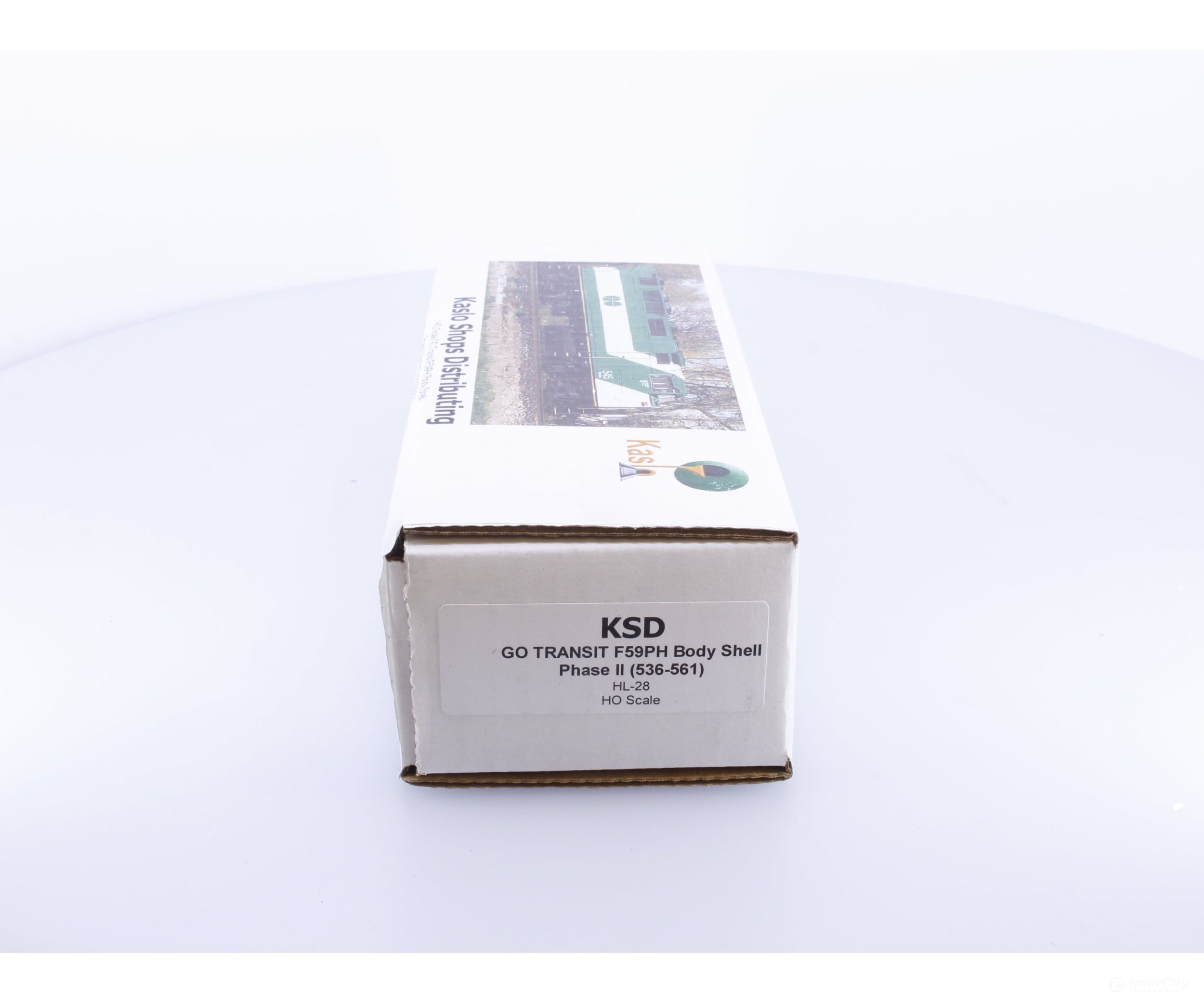 Kaslo Shops HL-28 HO F59PH Phase II Diesel Locomotive Body Shell Kit Series 536-561 GO Transit (GOT) - Locomotives