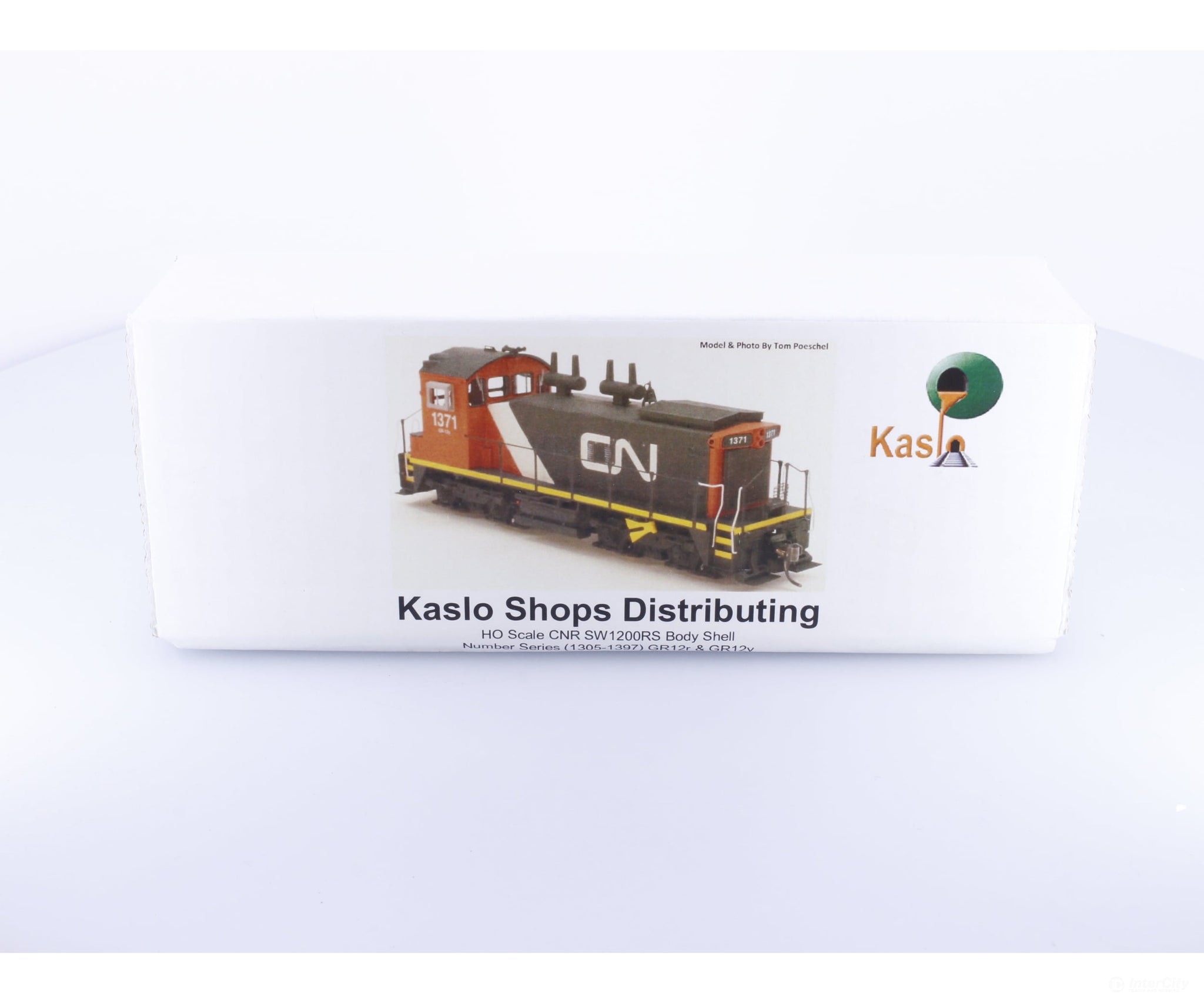 Kaslo Shops HL-36 HO SW1200RS Diesel Locomotive Body Shell Kit Series 1305-1397 Canadian National (CN) - Locomotives