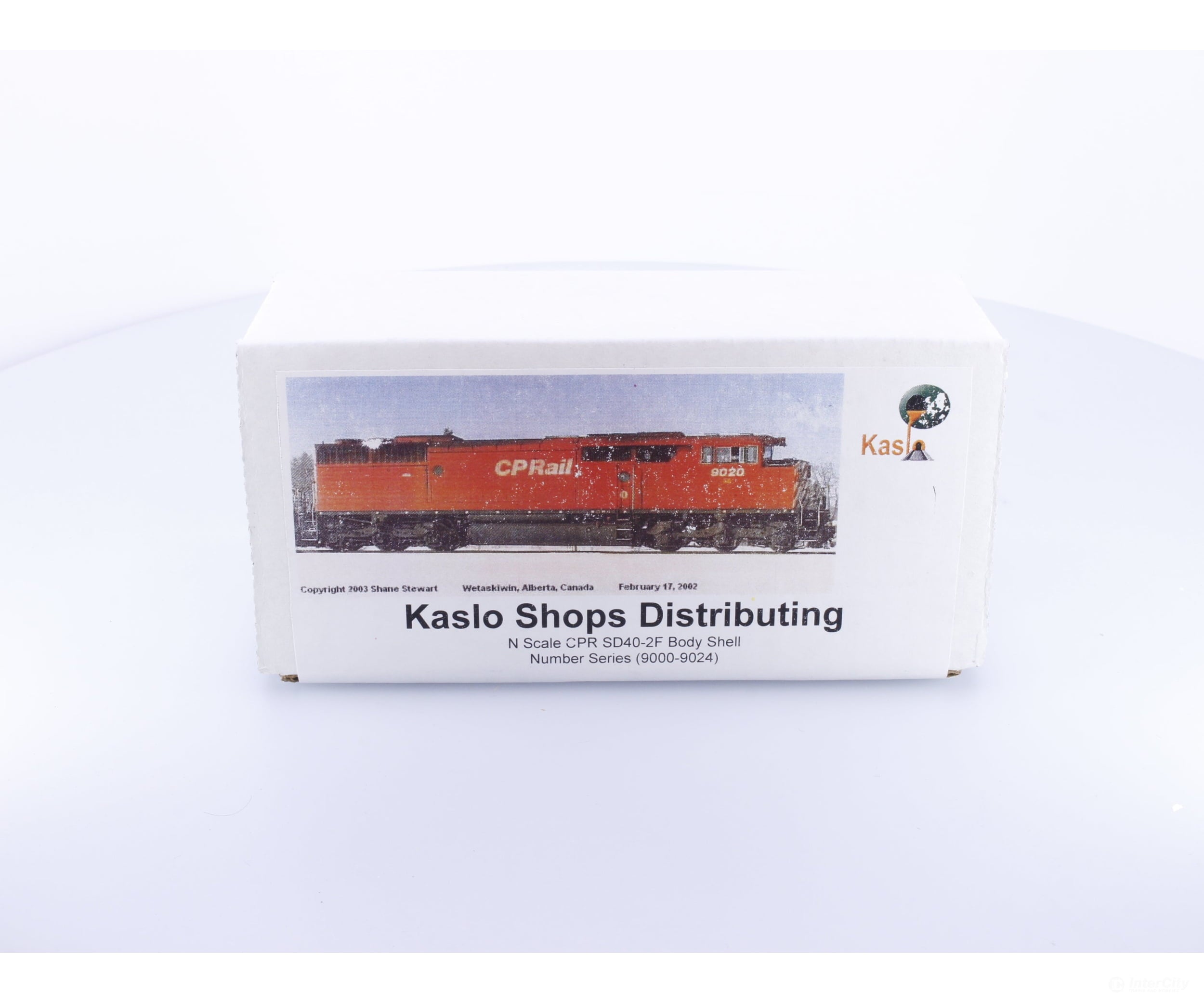 Kaslo Shops NL-15 N SD40-2F Diesel Locomotive Body Shell Kit Series 9000-9024 Canadian National (CN) - Locomotives