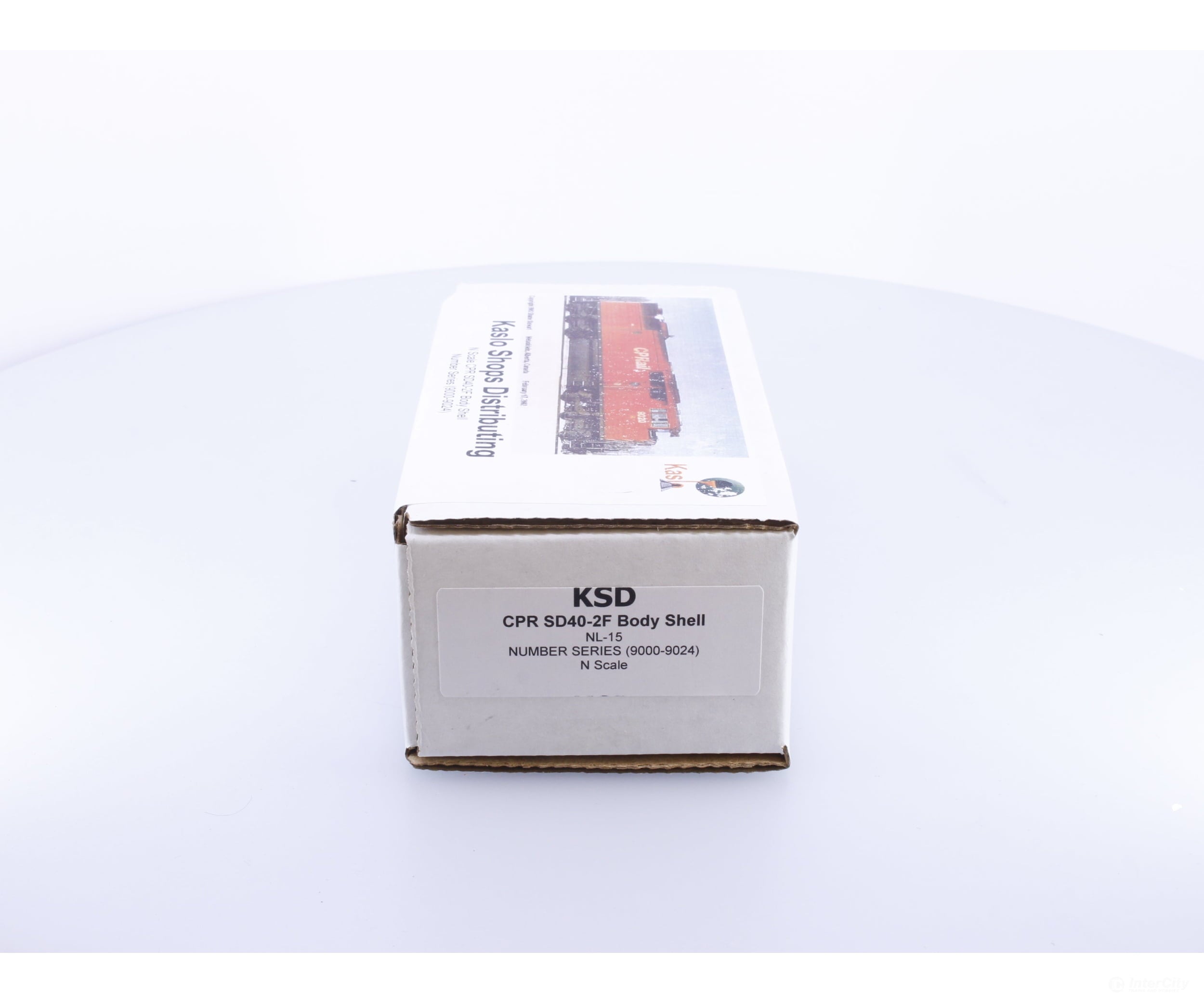 Kaslo Shops NL-15 N SD40-2F Diesel Locomotive Body Shell Kit Series 9000-9024 Canadian National (CN) - Locomotives