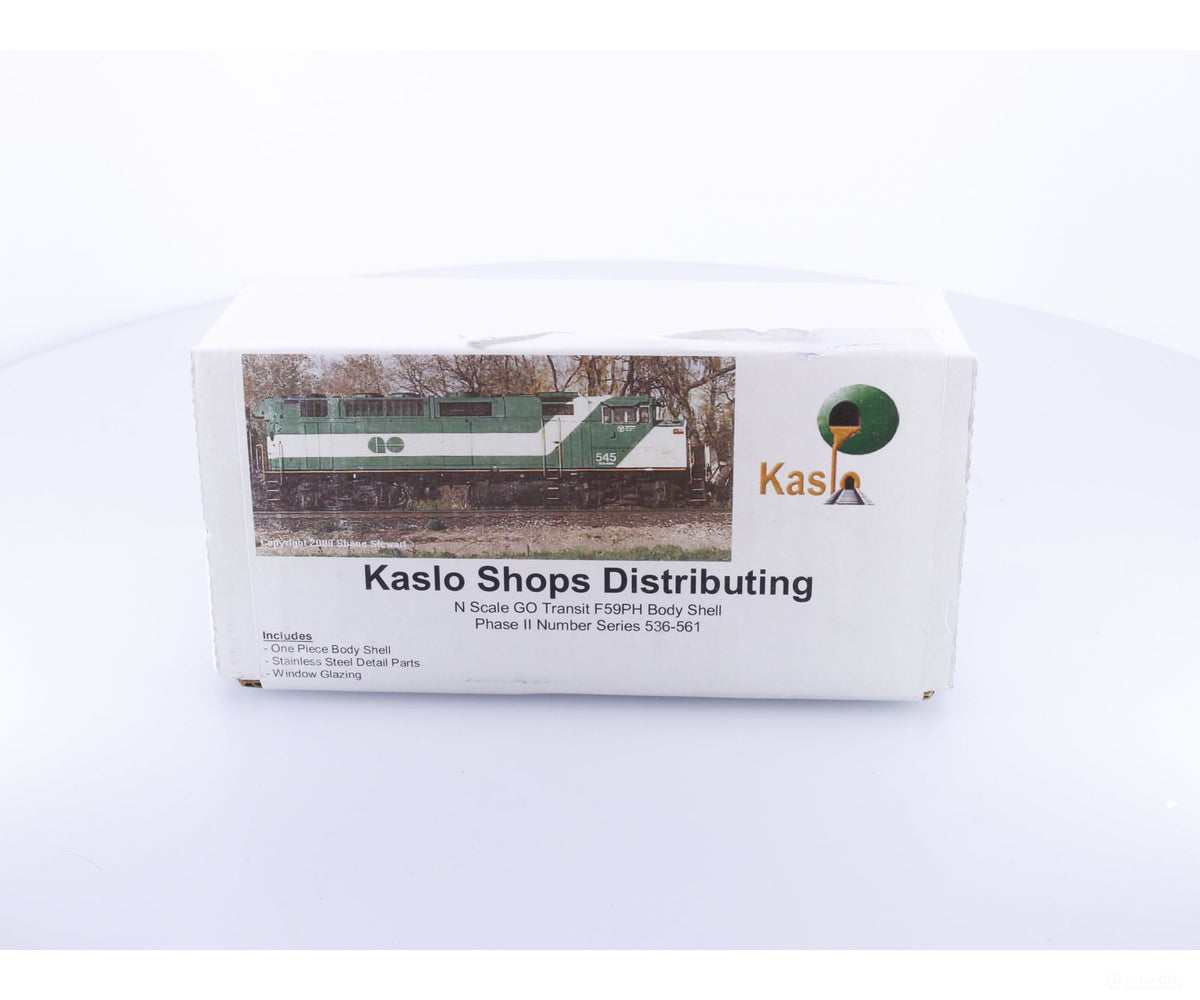 Kaslo Shops NL-17 N F59PH Phase II Diesel Locomotive Body Shell Kit Series 536-561 #2 GO Transit (GOT) - Locomotives