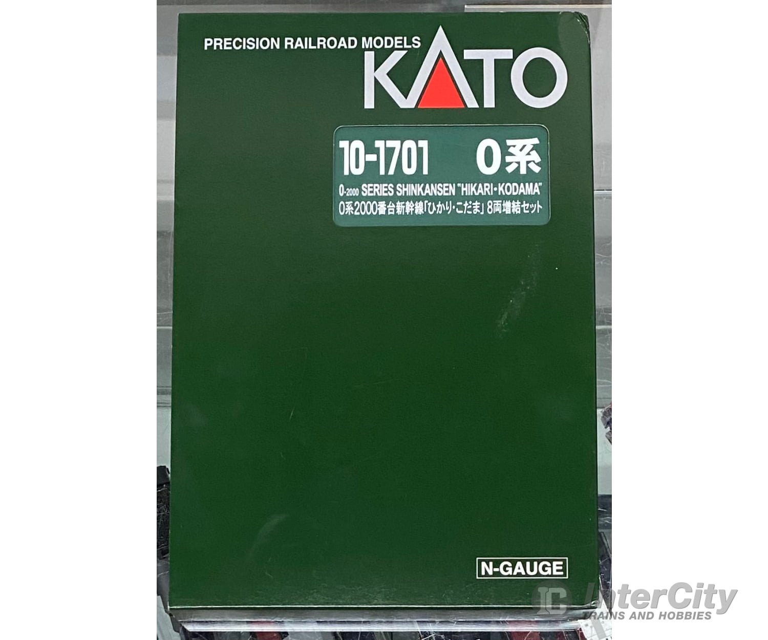 Kato 10-1701 N 8 Car Passenger Set O-2000 Series Shinkansen Hikari Kodama (#1) Passenger Cars