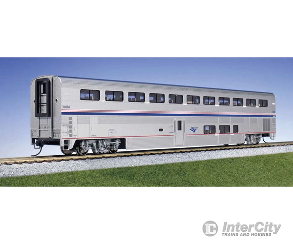 Kato 101788DCC Siemens ALC-42 Charger & 3 Cars Train-Only Set - DCC -- Amtrak #302, Sleeper, Coach, Coach-Baggage - Default Title (IC-381-101788DCC)
