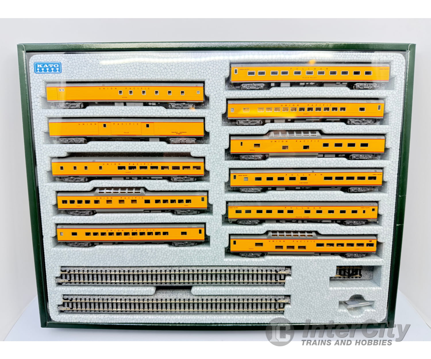 Kato 106-080 N Up City Of Los Angels 11 Car Set Union Pacific (Up) Starter & Train Sets