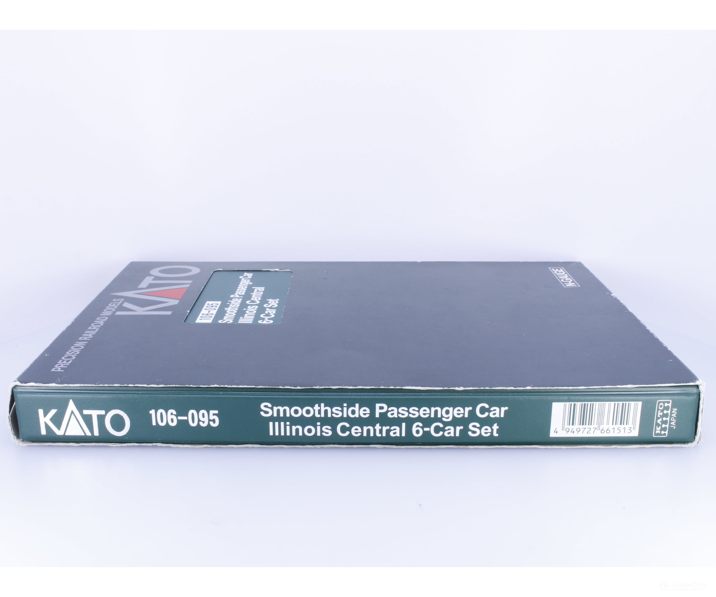 Kato 106-095 N Smoothside Passenger 6 Car Set Illinois Central (IC) - Passenger Cars