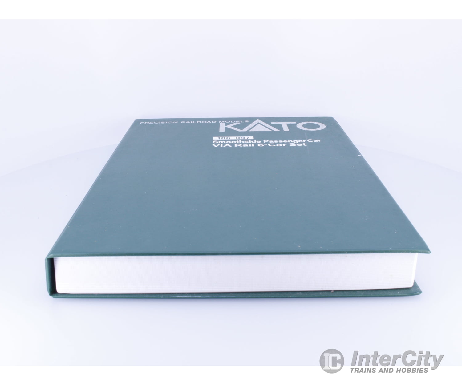 Kato 106-097 N Smoothside Passenger 6 Car Set Very Rare Via Rail (VIA) (#1) Passenger Cars