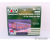 Kato 106-7111 N Pennsylvania Railroad Broadway Limited 4 Car Add-On Set (Prr) Dcc Locomotives