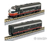 Kato 1060427DCC EMD F7 A-B Set - DCC -- Southern Pacific 6182, 8082 (Black Widow, black, silver, red, orange) - Default Title (IC-381-1060427DCC)