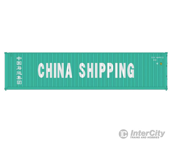 Kato 1066210 Gunderson Maxi-I 5-Unit Container Well Car w/40' Containers - Ready to Run -- BNSF Railway #238403 (Boxcar Red, Wedge Logo) & China Shipping Containers (g - Default Title (IC-381-1066210)