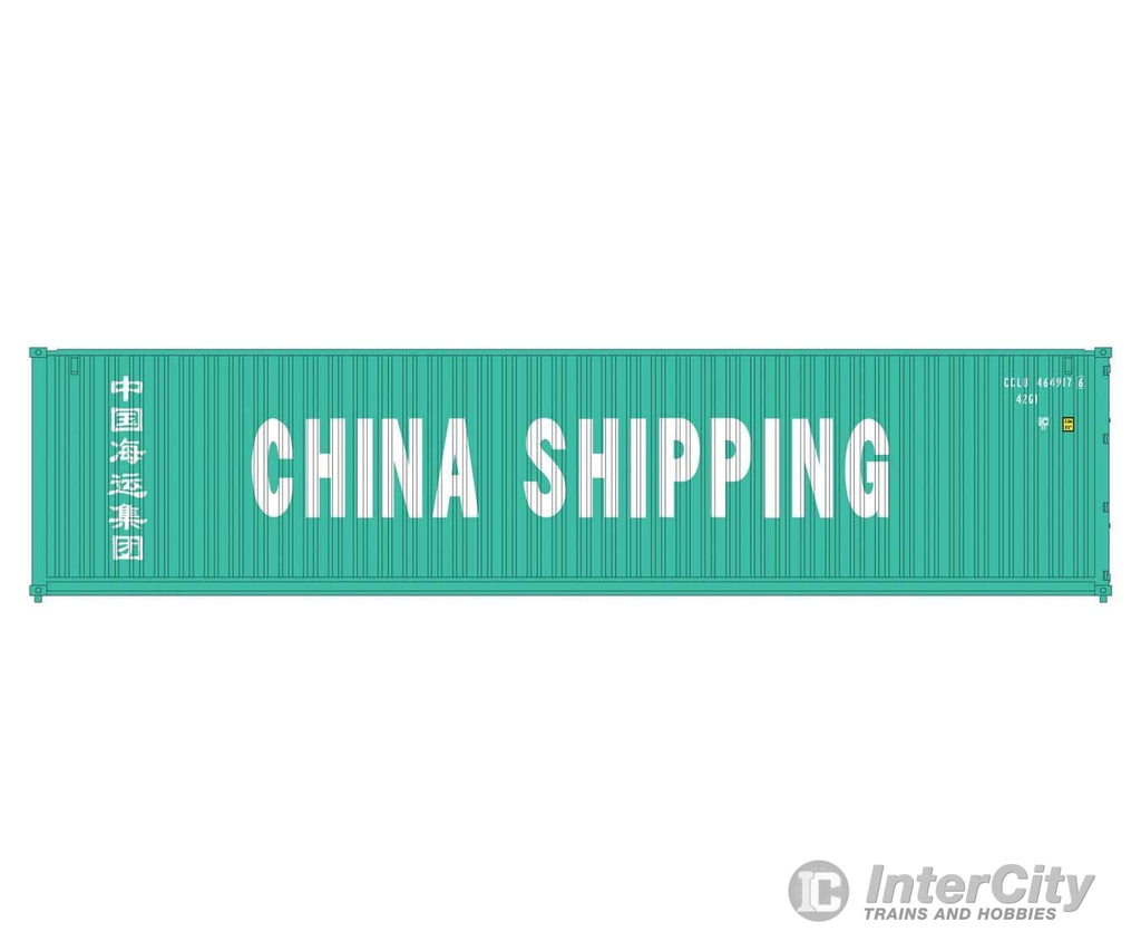 Kato 1066211 Gunderson Maxi-I 5-Unit Container Well Car w/40' Containers - Ready to Run -- BNSF Railway #239156 (Boxcar Red, Wedge Logo) & China Shipping Containers (g - Default Title (IC-381-1066211)