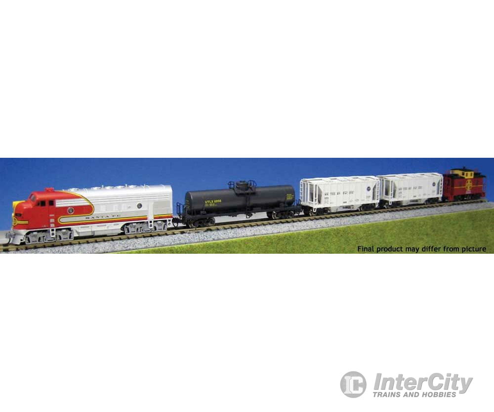 Kato 1066271Dcc Diesel Freight Train-Only Set - Dcc -- Santa Fe Train Sets
