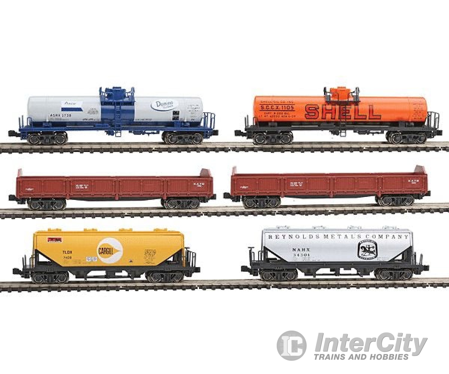 Kato 1066275 Mixed Freight 6-Car Set - Ready to Run - Default Title (IC-381-1066275)