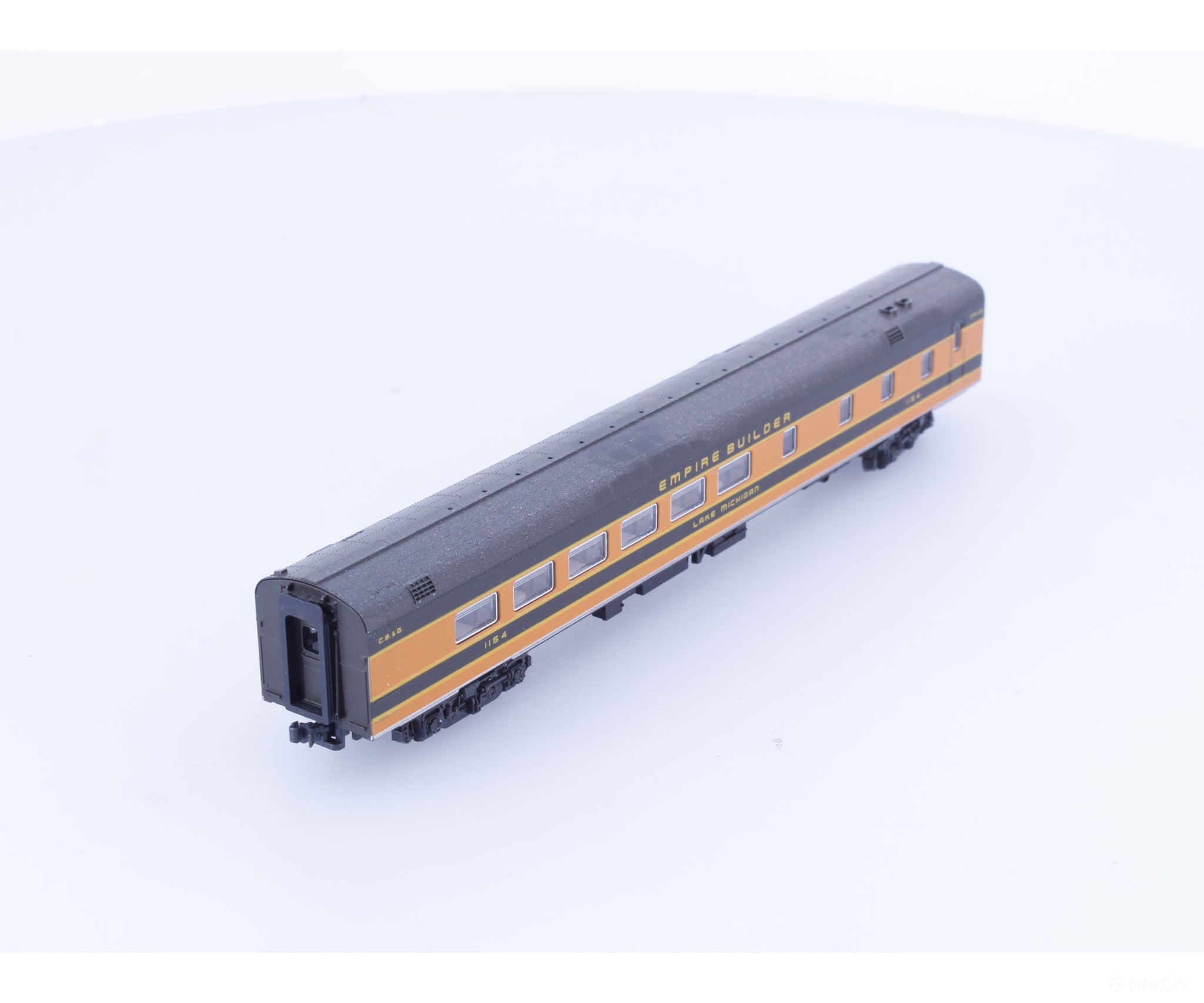 Kato 1154 N Empire Builder Smooth Side Passenger Car Great Northern (GN) Lake Michigan 1154 - Passenger Cars