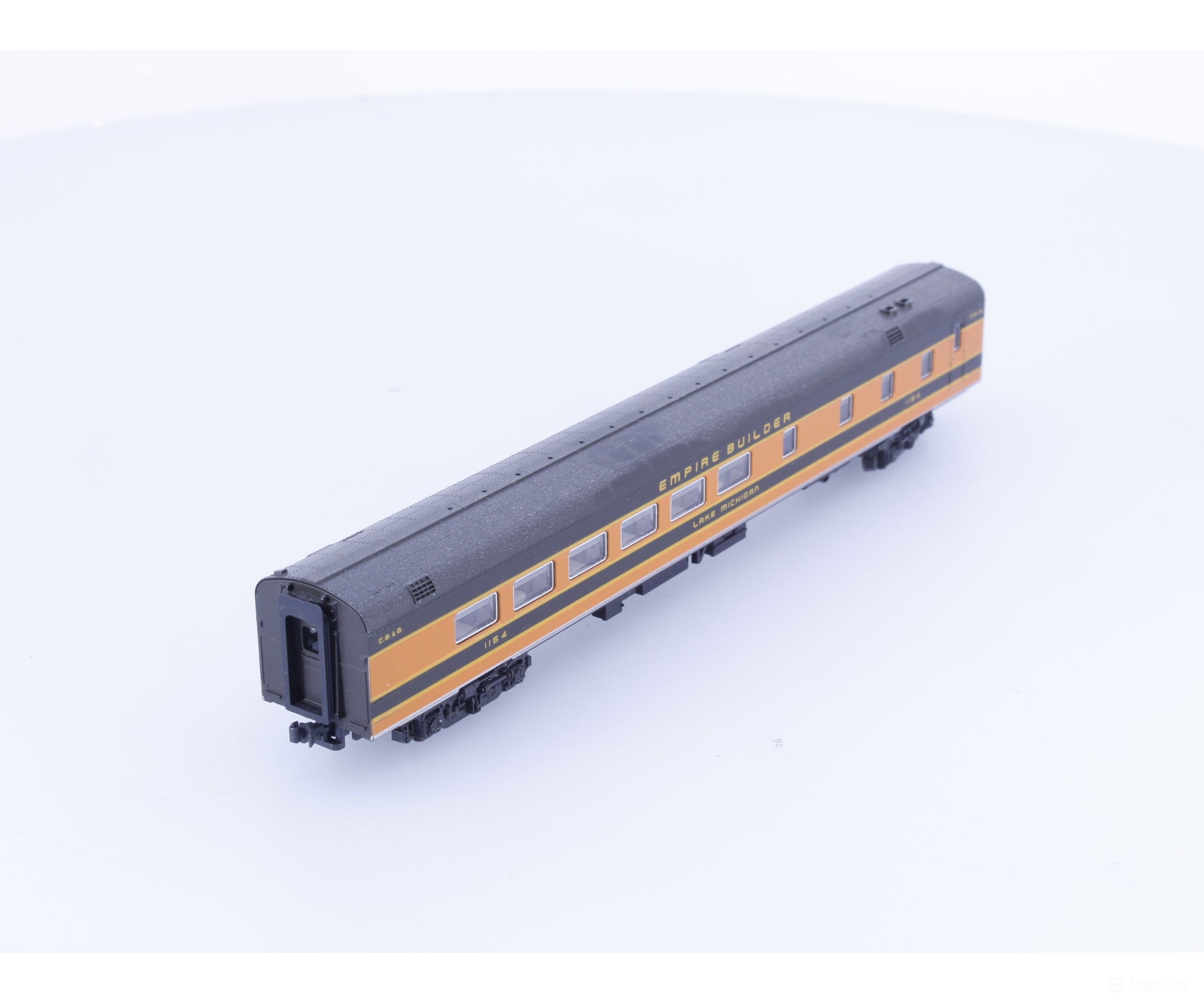 Kato 1154 N Empire Builder Smooth Side Passenger Car Great Northern (GN) Lake Michigan 1154 - Passenger Cars
