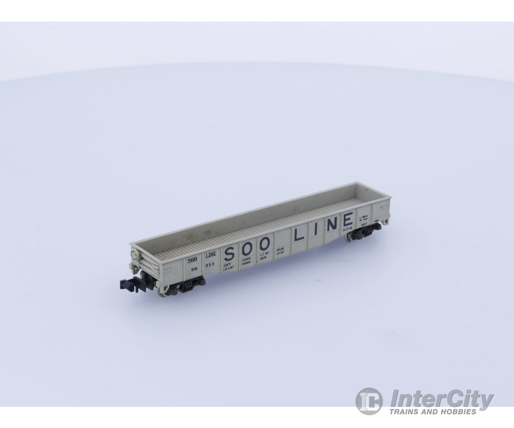 Kato 1158 N 50’ Gondola Soo Line (Soo) 75 211 Freight Cars