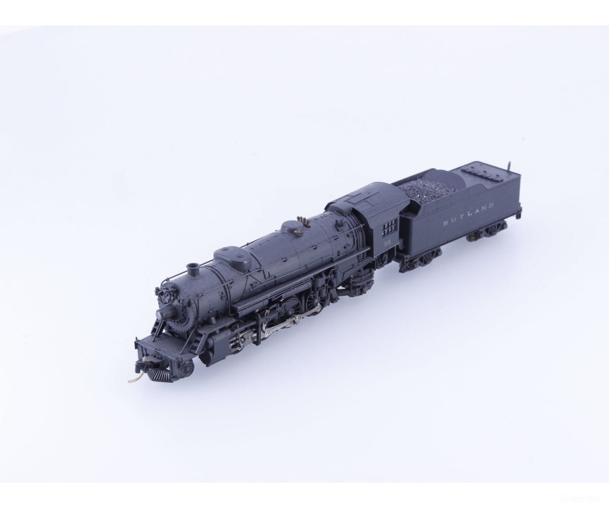 Kato 126-0010 N 2-8-2 Heavy Mikado Steam Locomotive Rutland 35 Analog DC - Locomotives