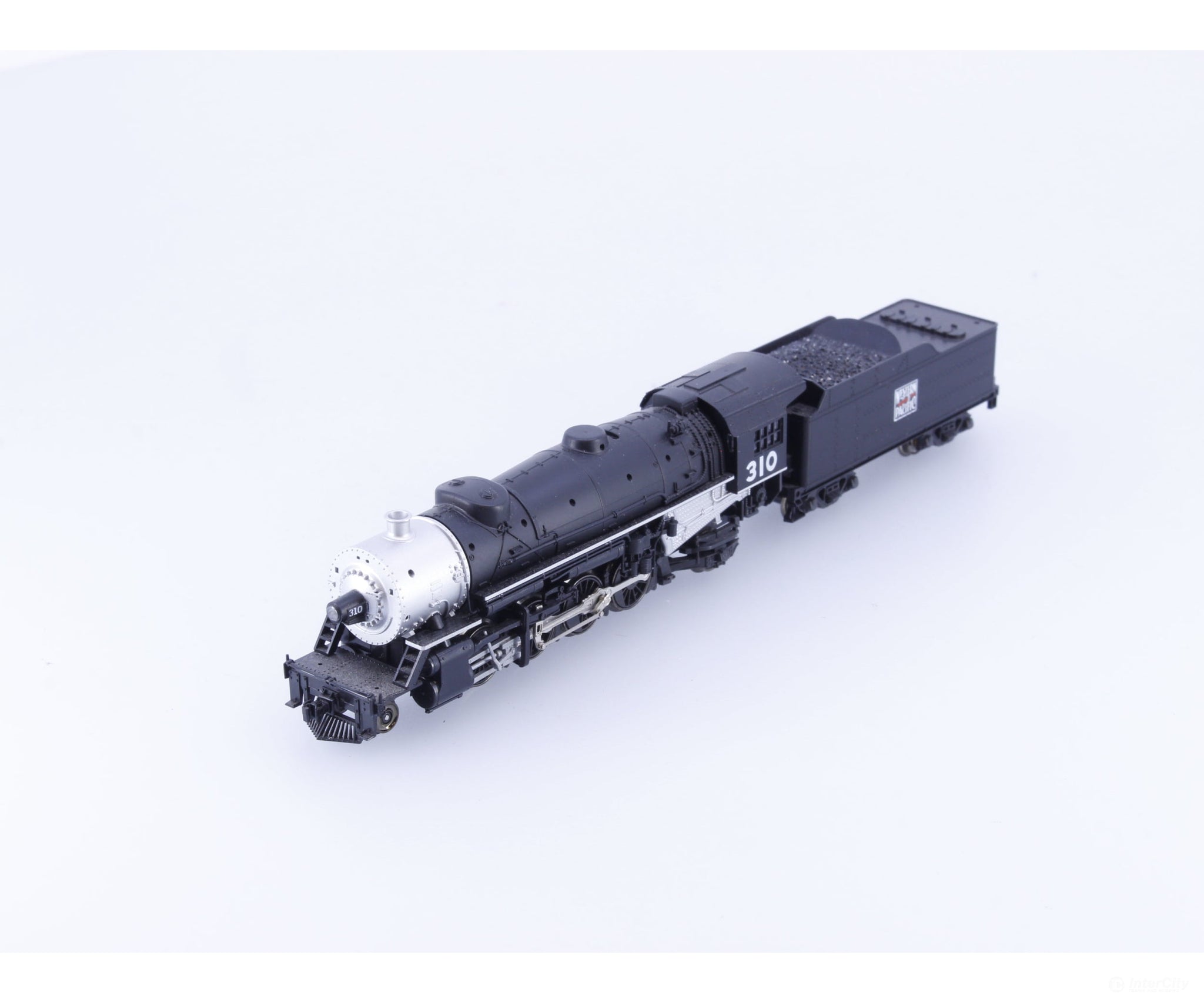 Kato 126-0208 N 2-8-2 Heavy Mikado Steam Locomotive Western Pacific (WP) 310 Analog DC - Locomotives
