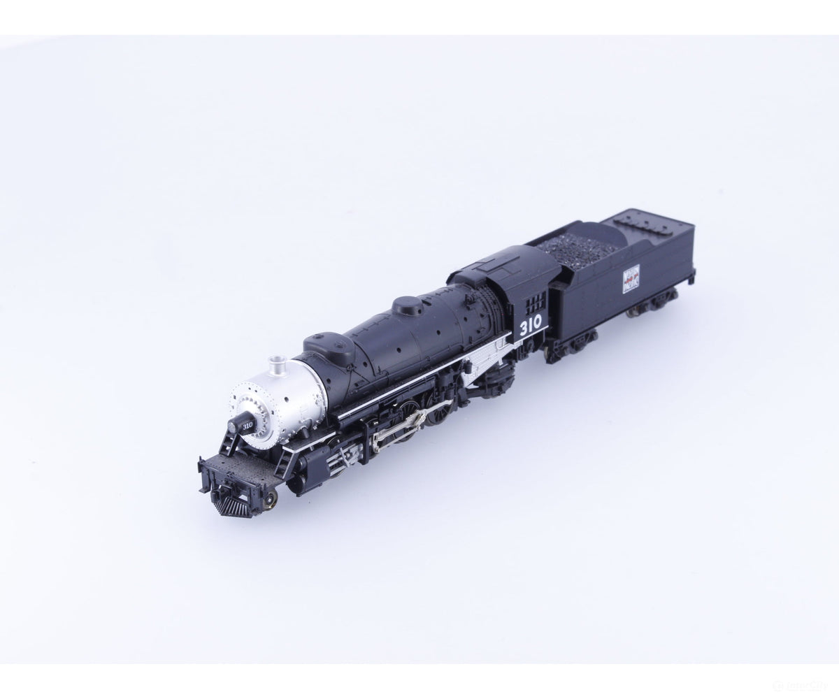 Kato 126-0208 N 2-8-2 Heavy Mikado Steam Locomotive Western Pacific (WP) 310 Analog DC - Locomotives