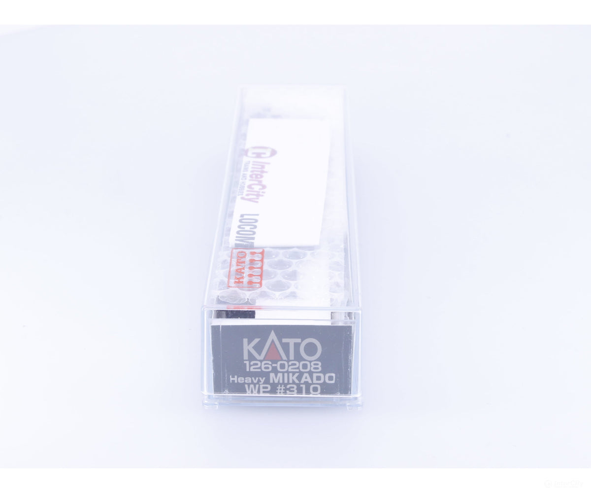 Kato 126-0208 N 2-8-2 Heavy Mikado Steam Locomotive Western Pacific (WP) 310 Analog DC - Locomotives