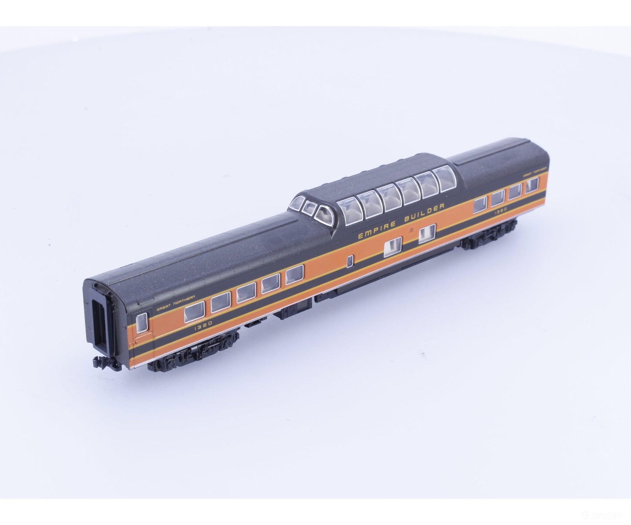 Kato 1320 N Empire Builder Vista Dome Passenger Car Great Northern (GN) 1320 - Passenger Cars