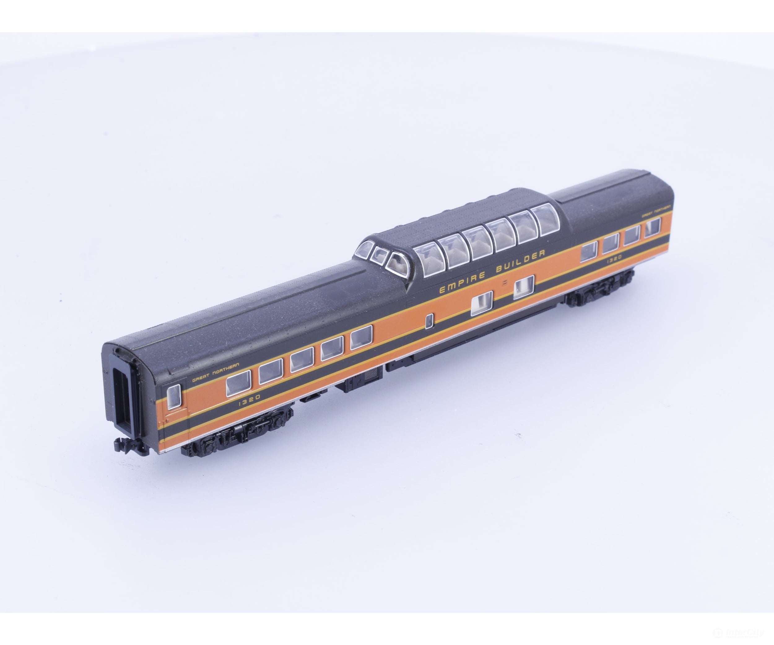 Kato 1320 N Empire Builder Vista Dome Passenger Car Great Northern (GN) 1320 - Passenger Cars