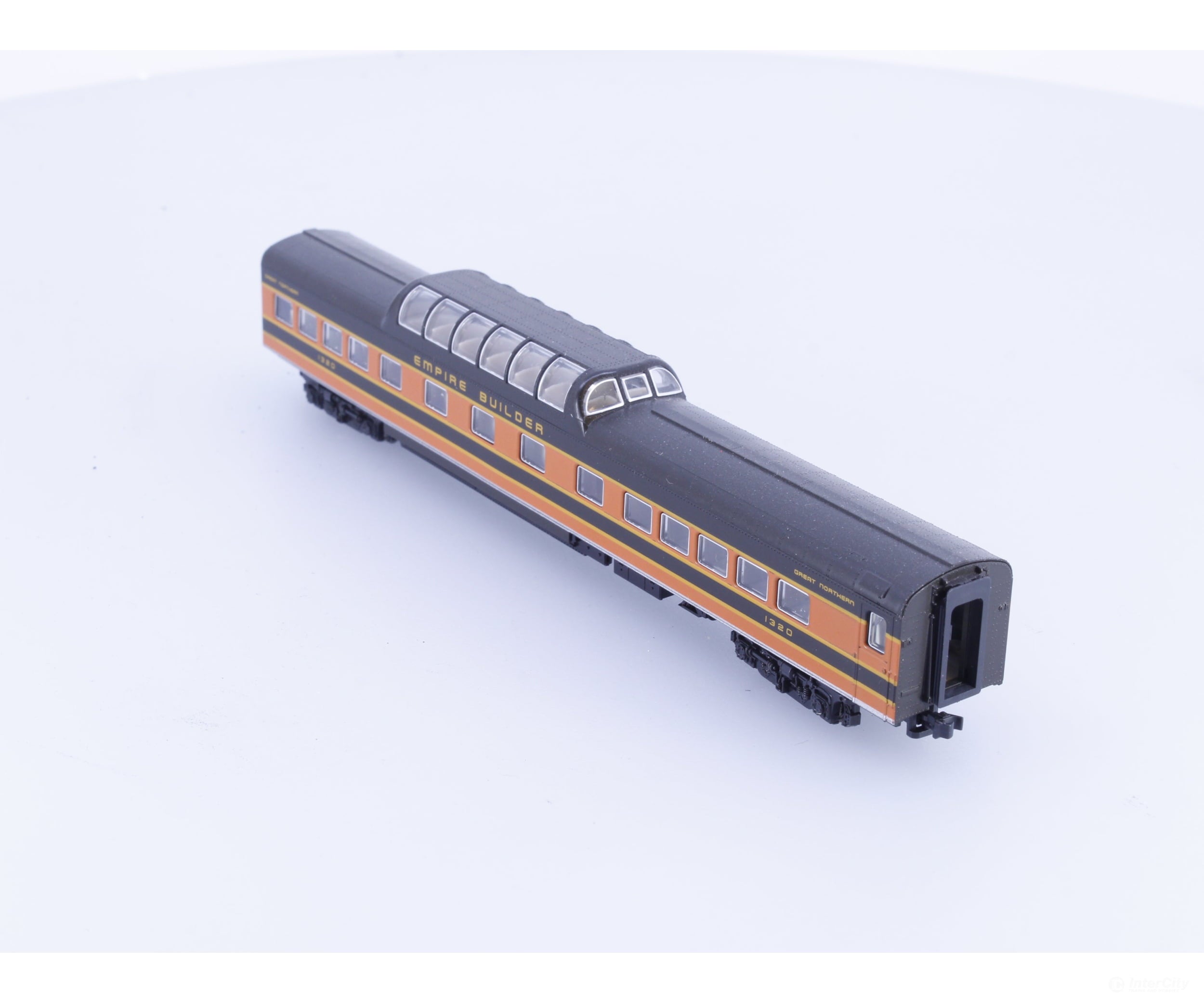 Kato 1320 N Empire Builder Vista Dome Passenger Car Great Northern (GN) 1320 - Passenger Cars