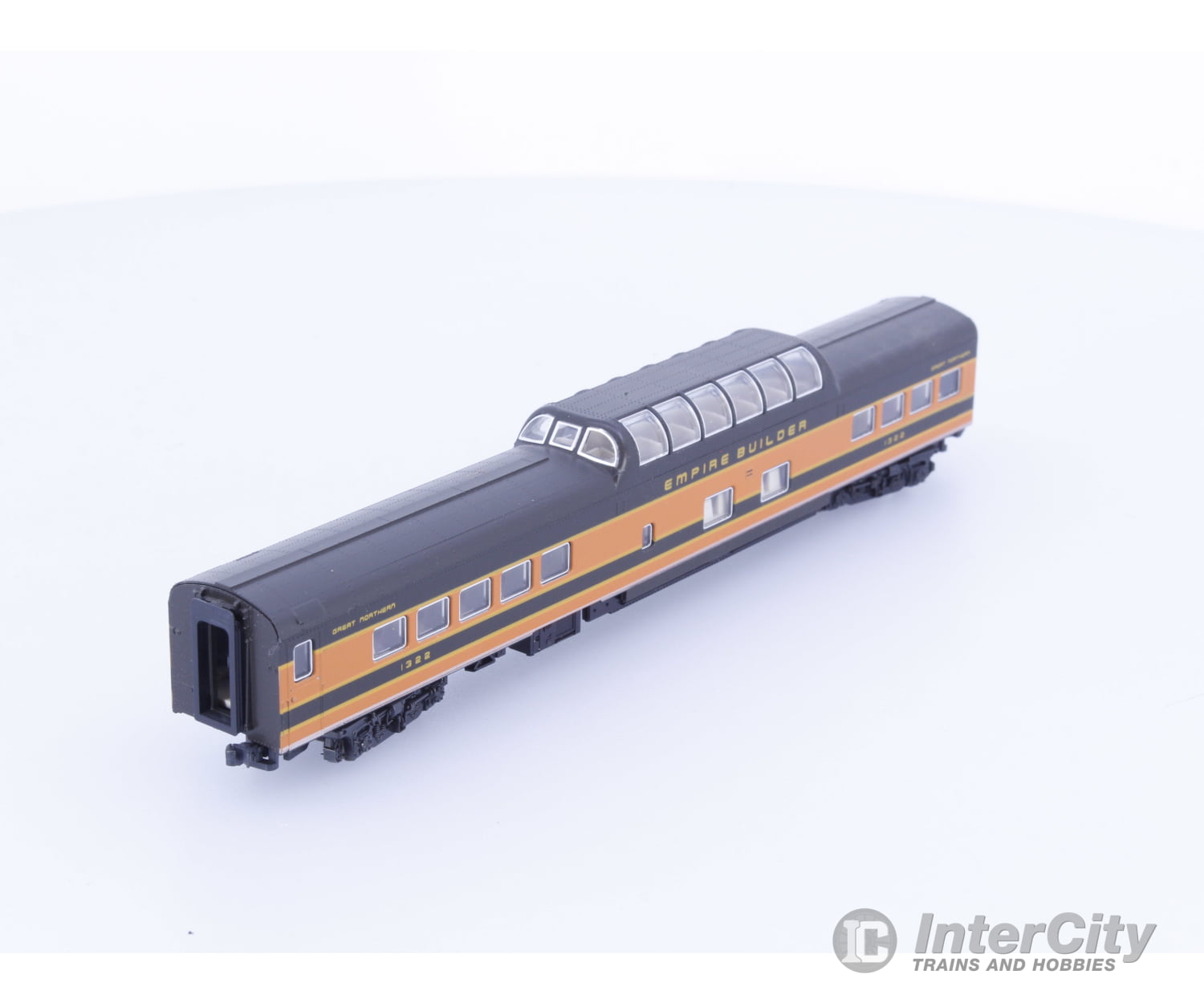 Kato 1322 N Empire Builder Observation Car Great Northern (GN) 1322 Passenger Cars