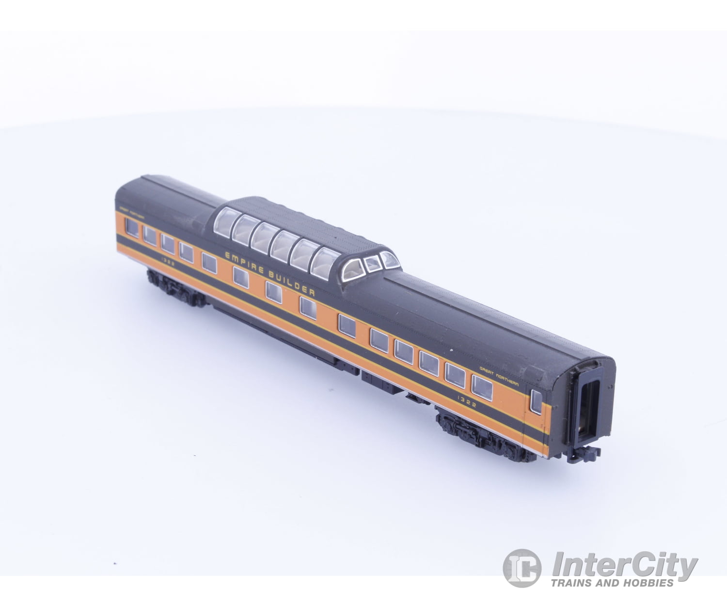 Kato 1322 N Empire Builder Observation Car Great Northern (GN) 1322 Passenger Cars