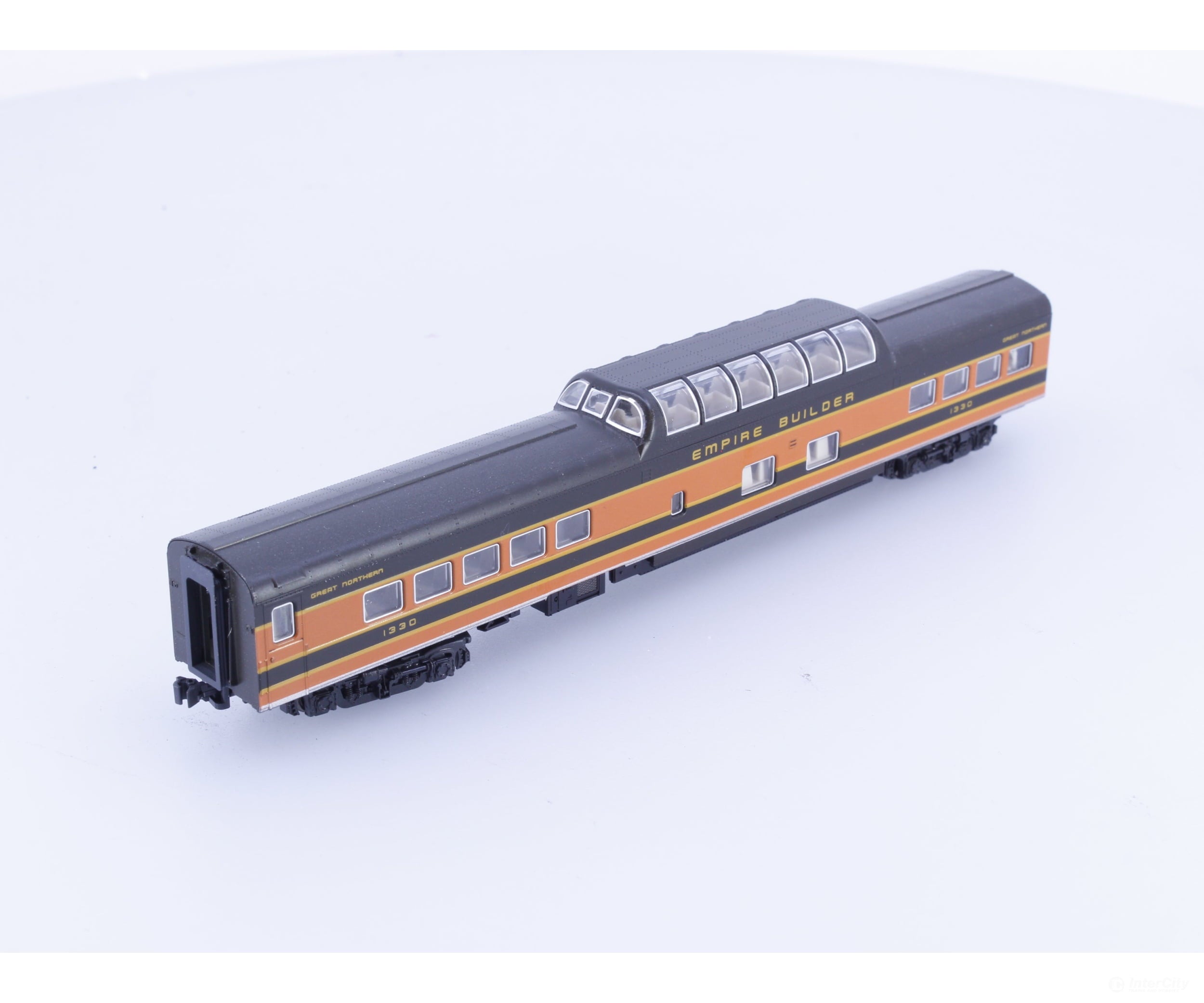 Kato 1330 N Empire Builder Vista Dome Passenger Car Great Northern (GN) 1330 - Passenger Cars