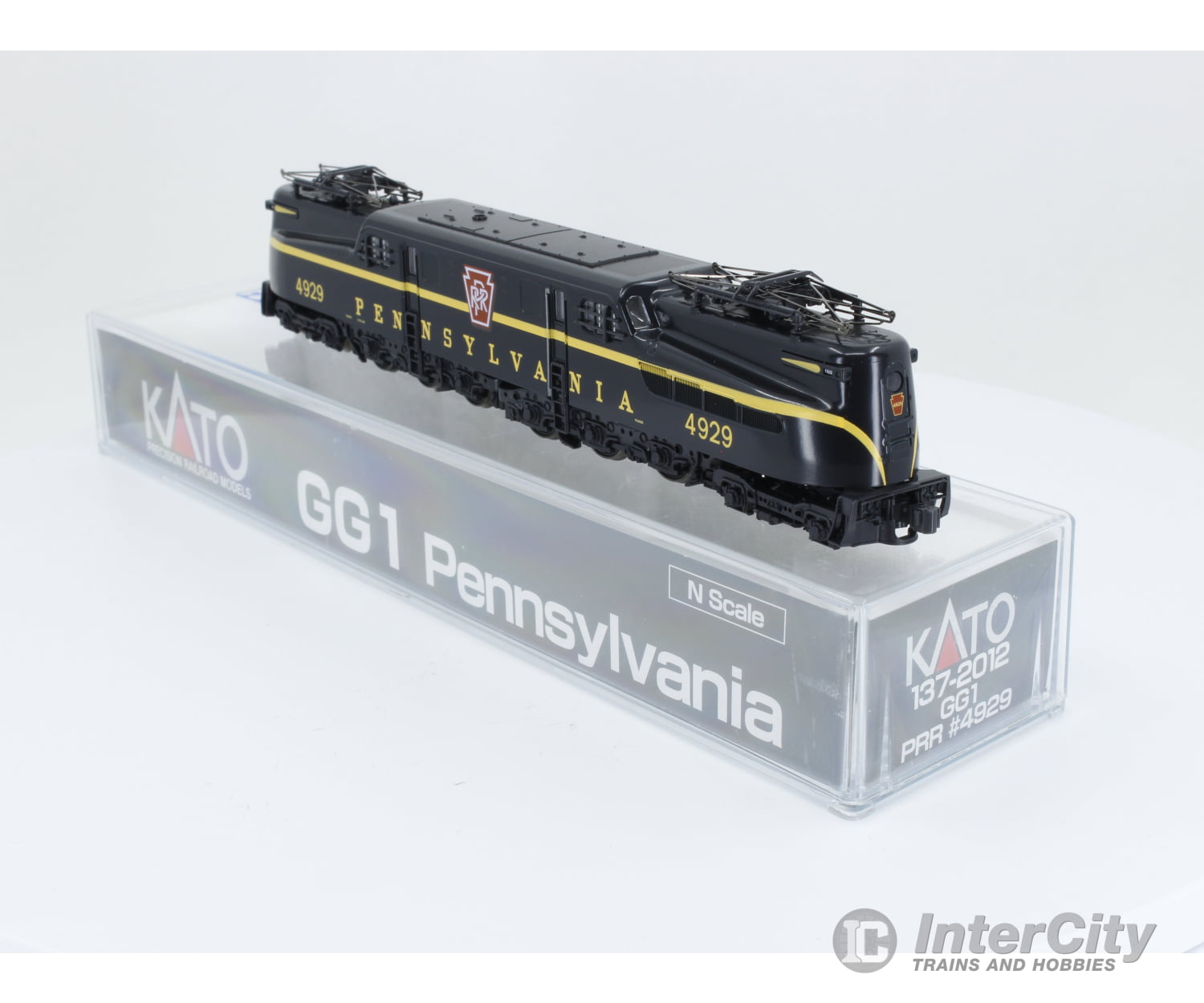 Kato 137-2012 N Gg1 Locomotive Pennsylvania (Prr) 4929 Analog Dc Locomotives