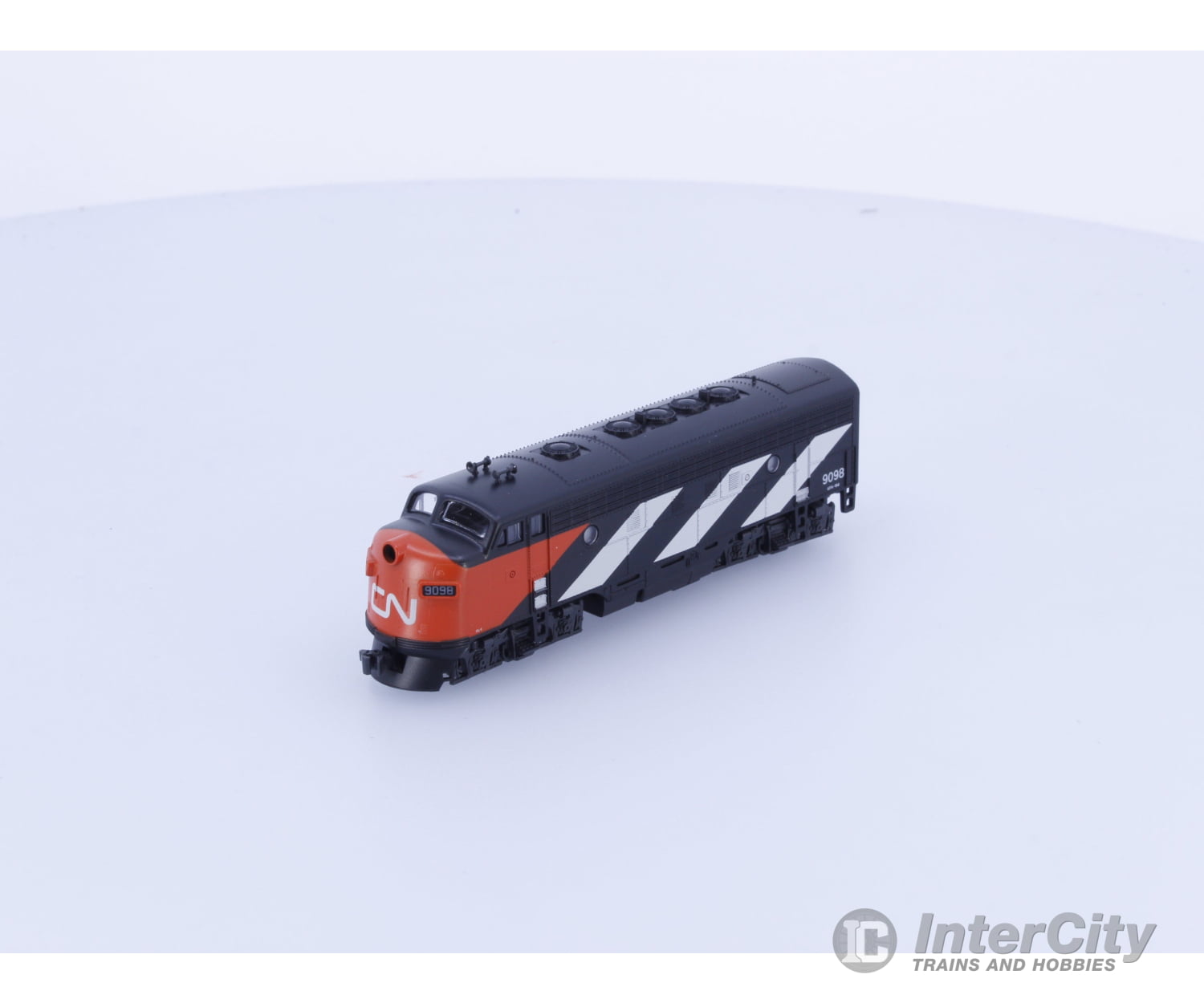 Kato 176-2135-LS N EMD F7A Diesel Locomotive Canadian National (CN) 9098 DCC & Sound (#1) Locomotives