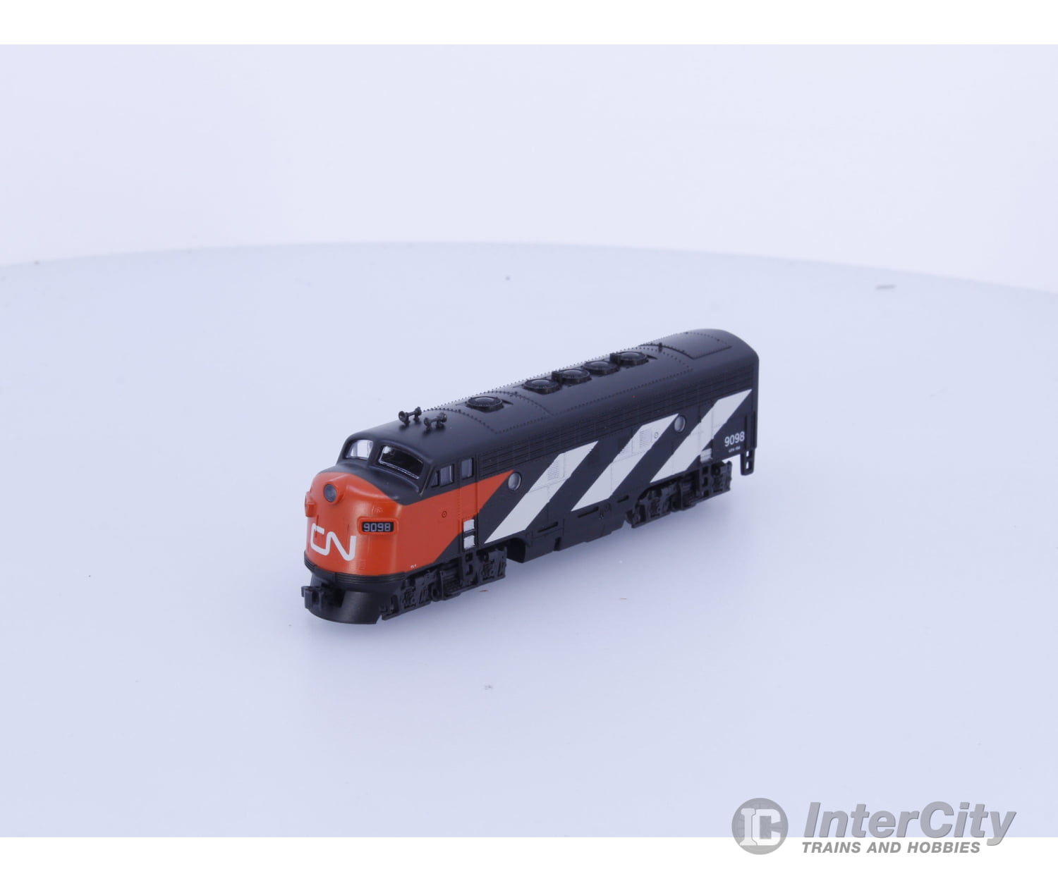 Kato 176-2135-LS N EMD F7A Diesel Locomotive ESU Sound Canadian National (CN) 9098 DCC & Sound (#1) Locomotives