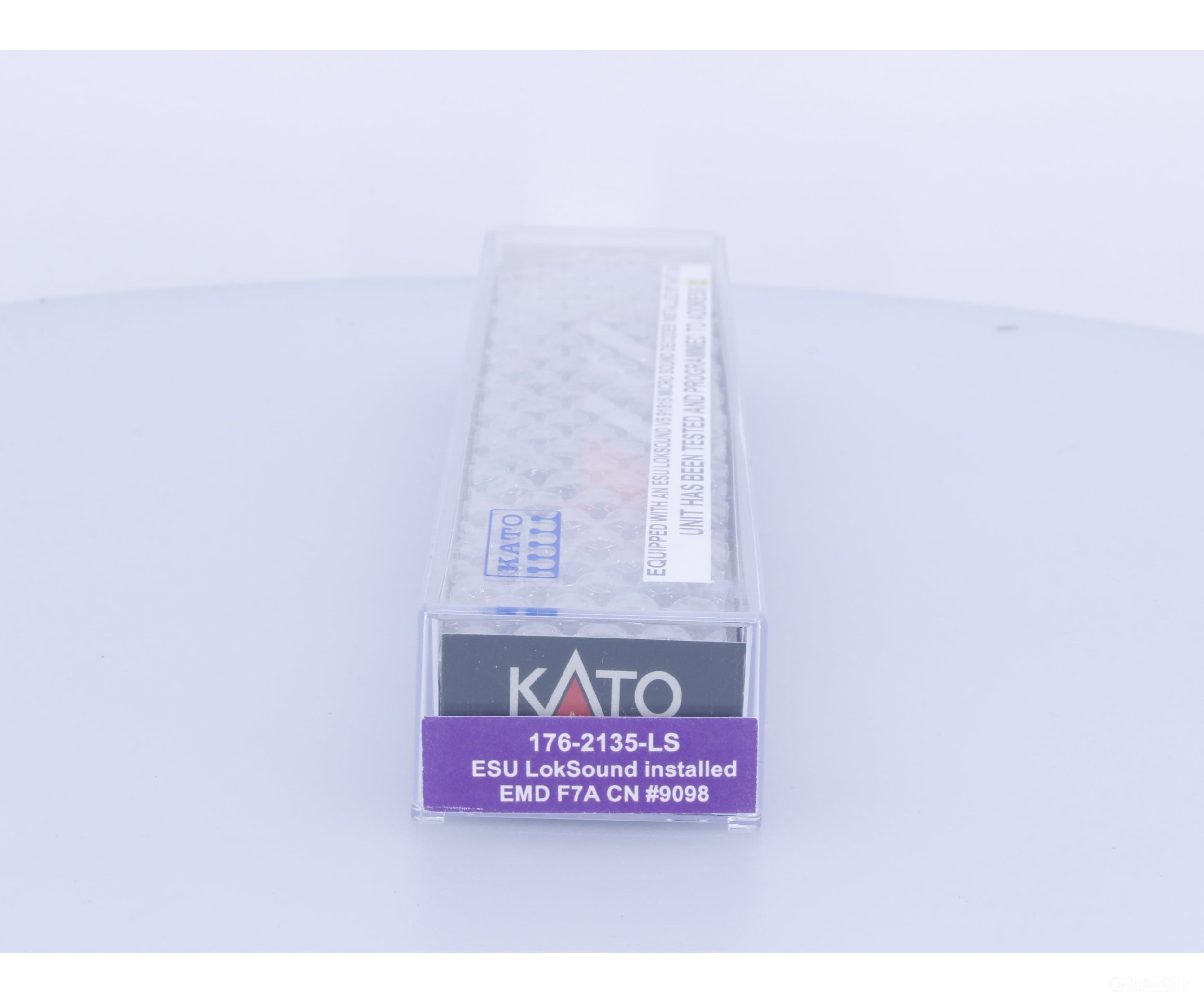 Kato 176-2135-LS N EMD F7A Diesel Locomotive ESU Sound Canadian National (CN) 9098 DCC & Sound (#1) Locomotives