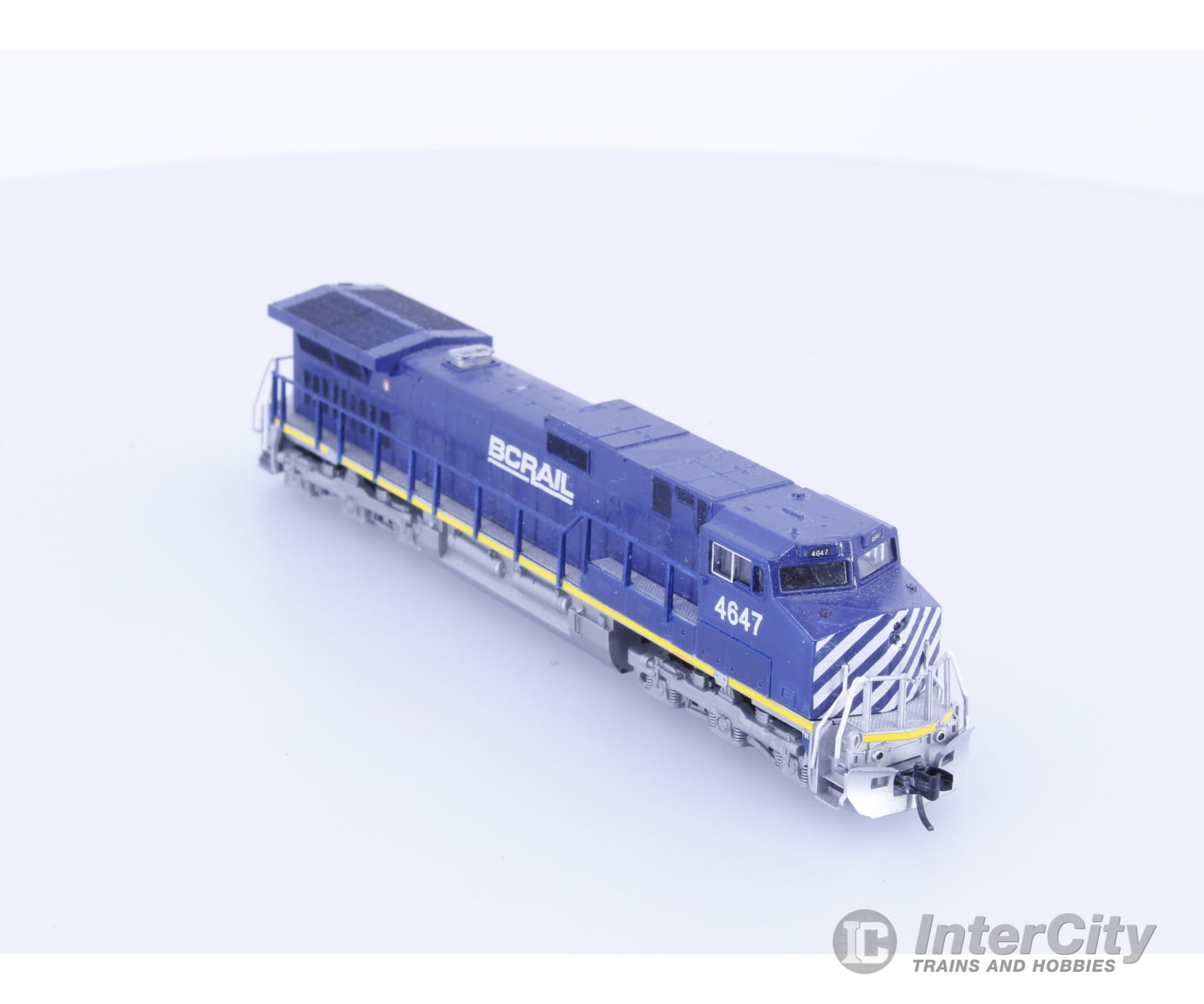 Kato 176-3501 N C44-9W Diesel Locomotive Re-Paint BC Rail (BCOL) 4647 Analog DC Locomotives